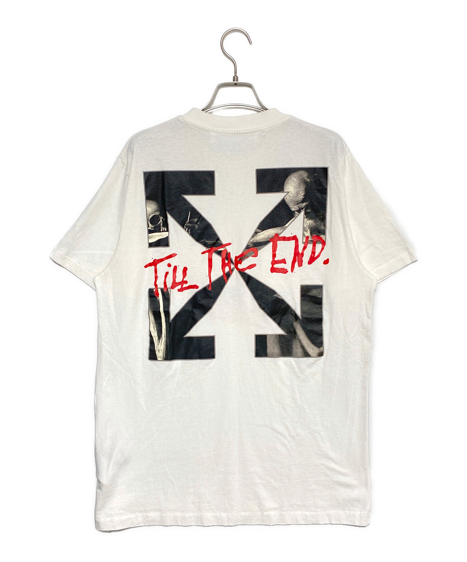 中古・古着通販】OFFWHITE (オフホワイト) フォトTシャツ ホワイト 