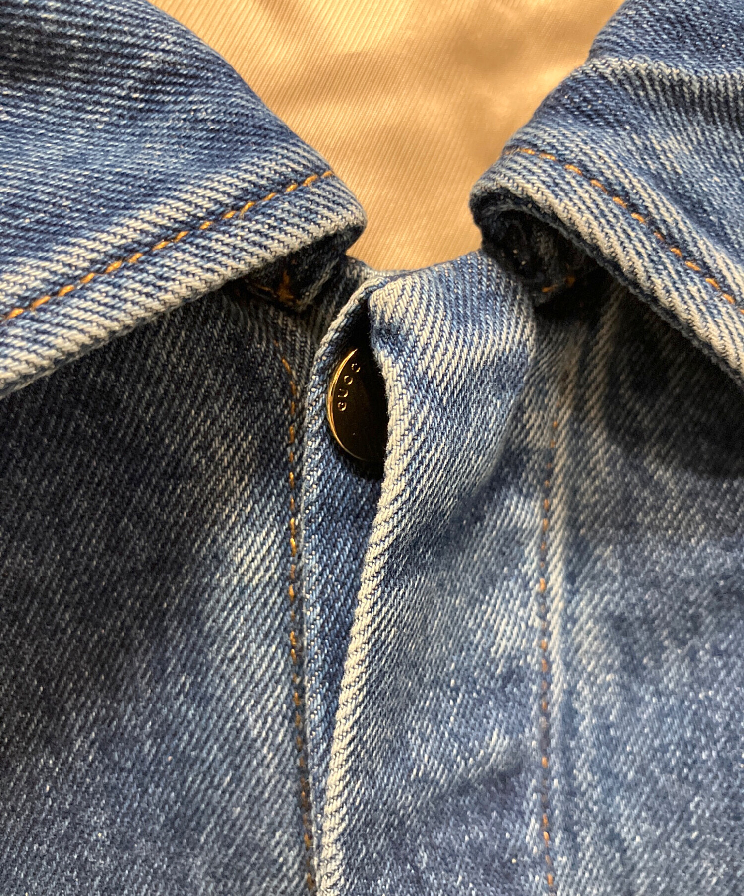 中古・古着通販】GUCCI (グッチ) Gucci Ribbon Wash Denim Jacket For