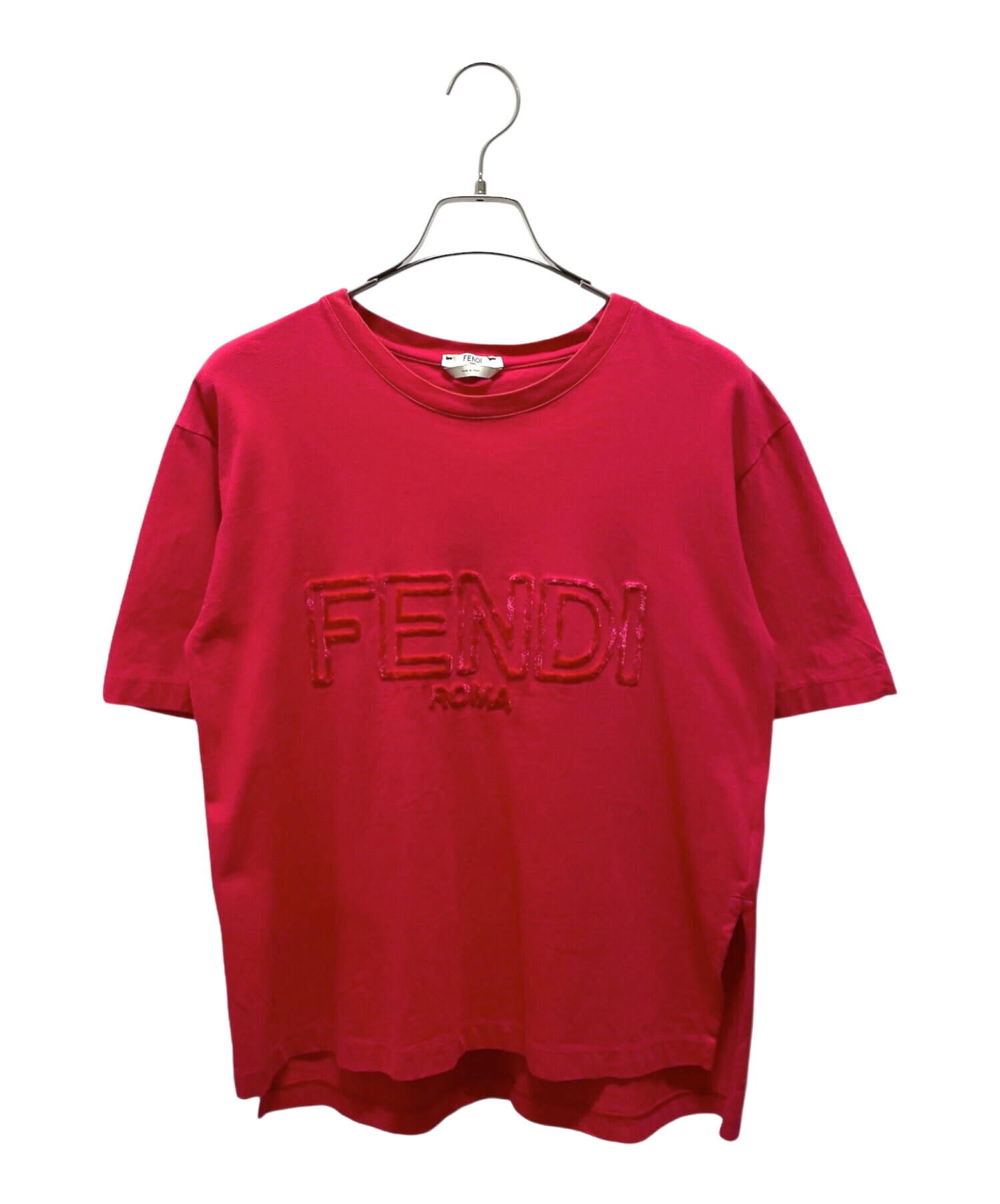 中古・古着通販】FENDI (フェンディ) ブランドロゴTシャツ
