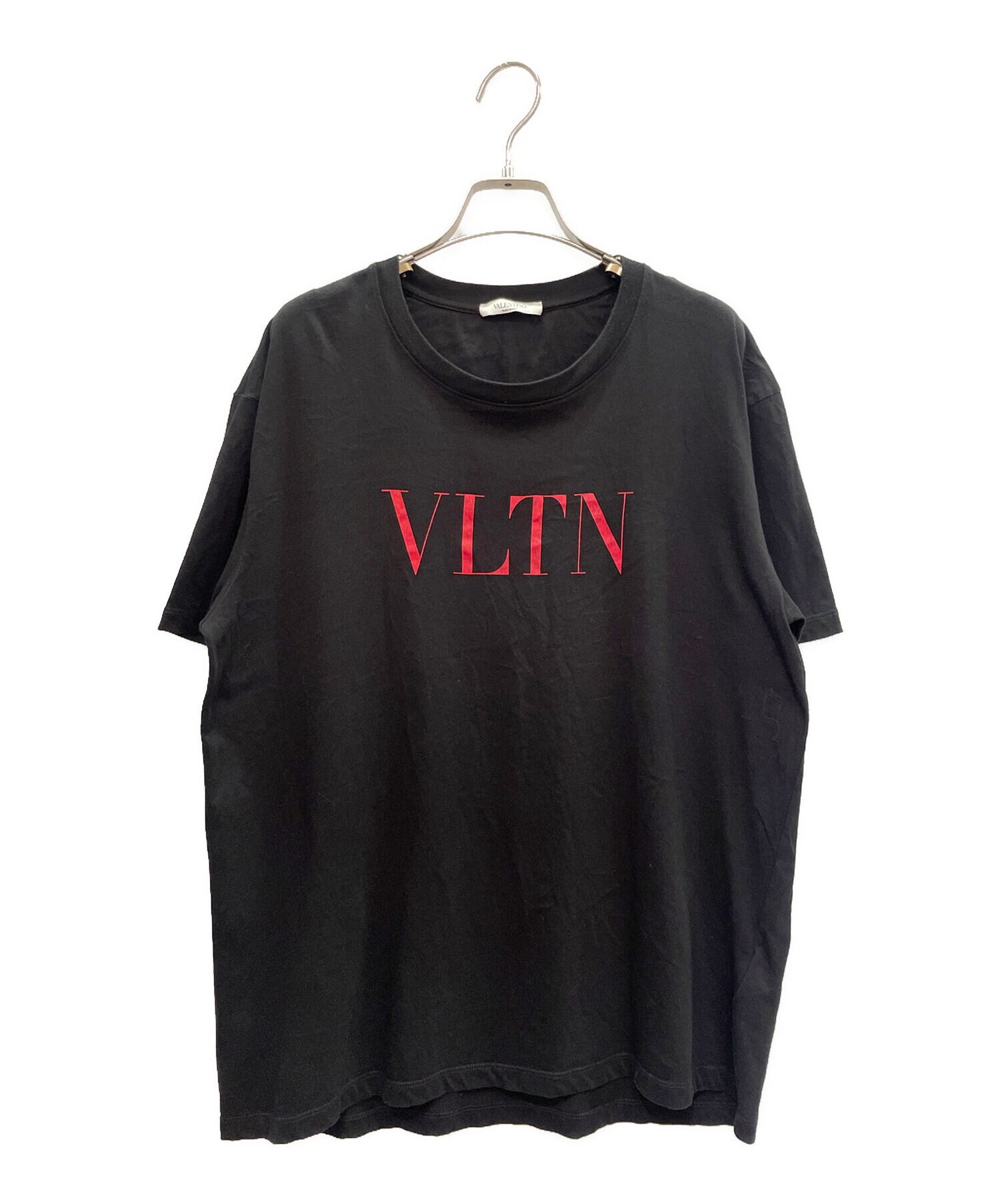 中古・古着通販】VALENTINO (ヴァレンティノ) VLTNTシャツ ブラック 