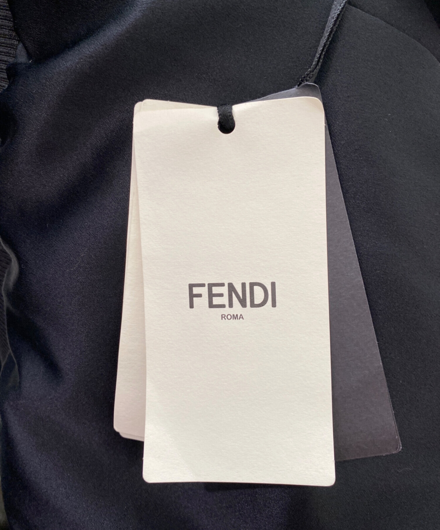 中古・古着通販】FENDI (フェンディ) リバーシブルブルゾン ブラック