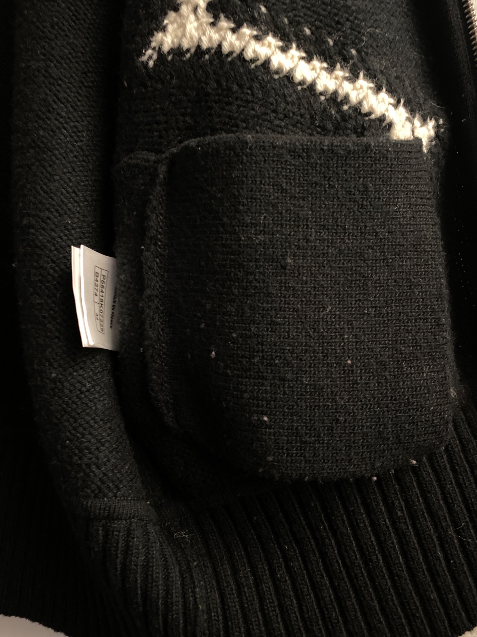 中古・古着通販】CHANEL (シャネル) ジップアップニットブルゾン