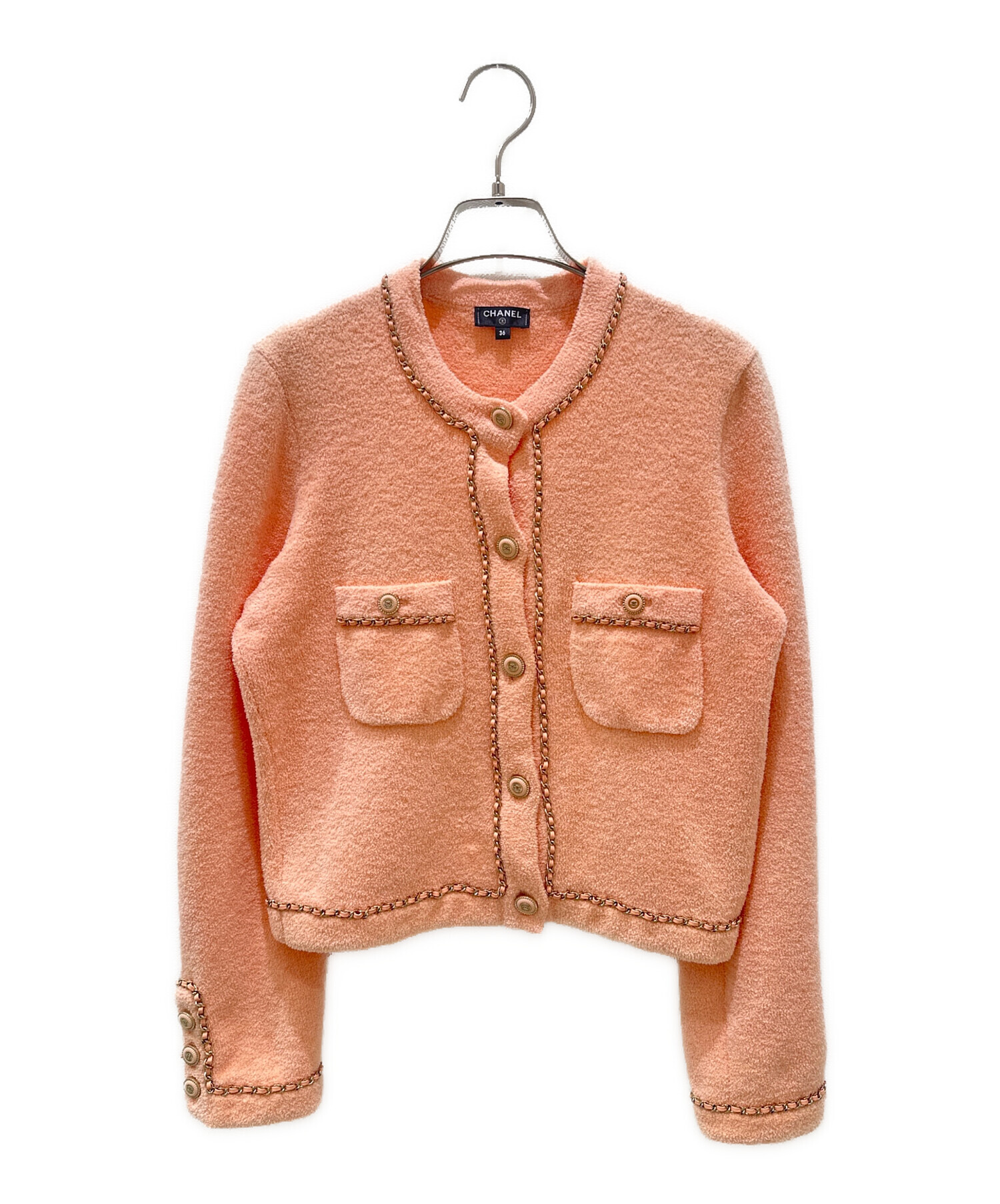 中古・古着通販】CHANEL (シャネル) ココマークボタンカーディガン