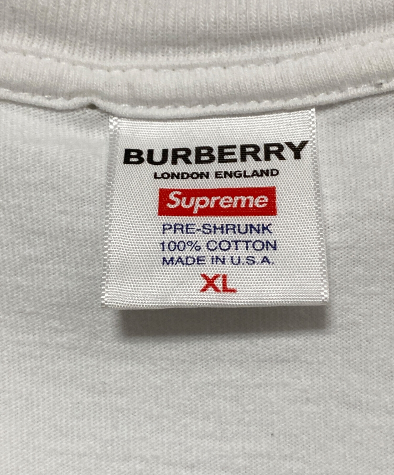 中古・古着通販】SUPREME (シュプリーム) BURBERRY (バーバリー) 22SS