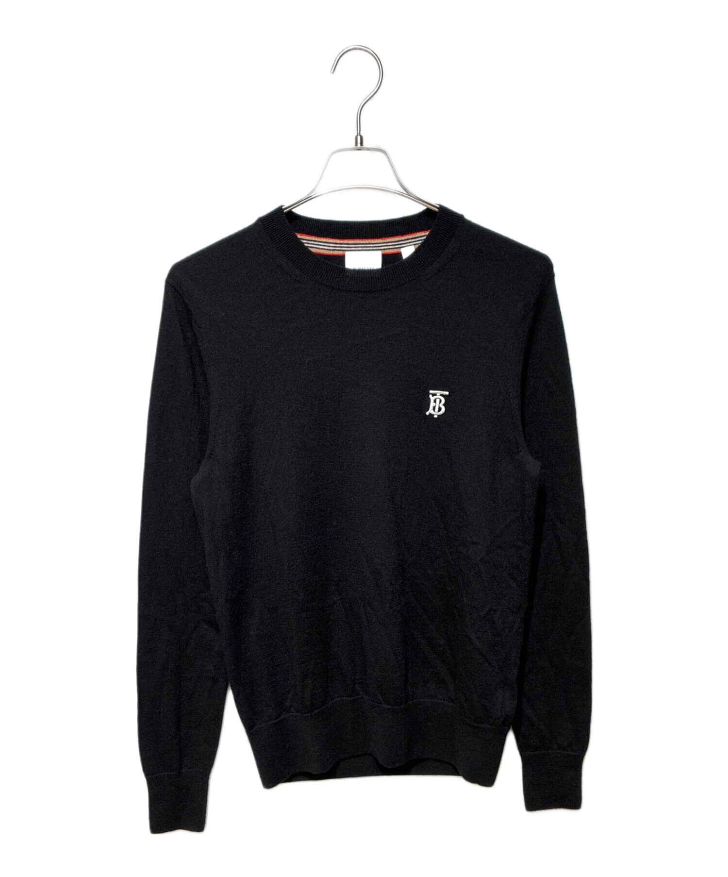 BURBERRY ブラック ニット セーター S 【公式通販】