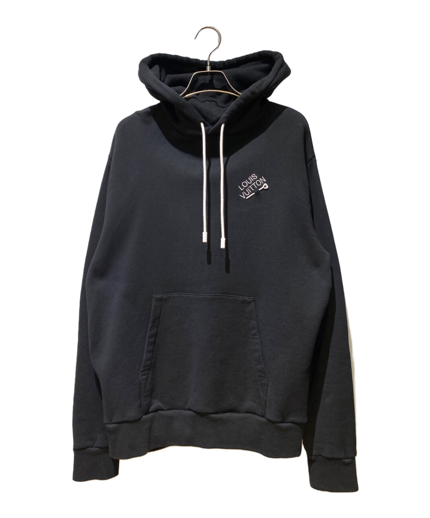 Louis Vuitton ルイヴィトン パーカー ブラック 黒 M