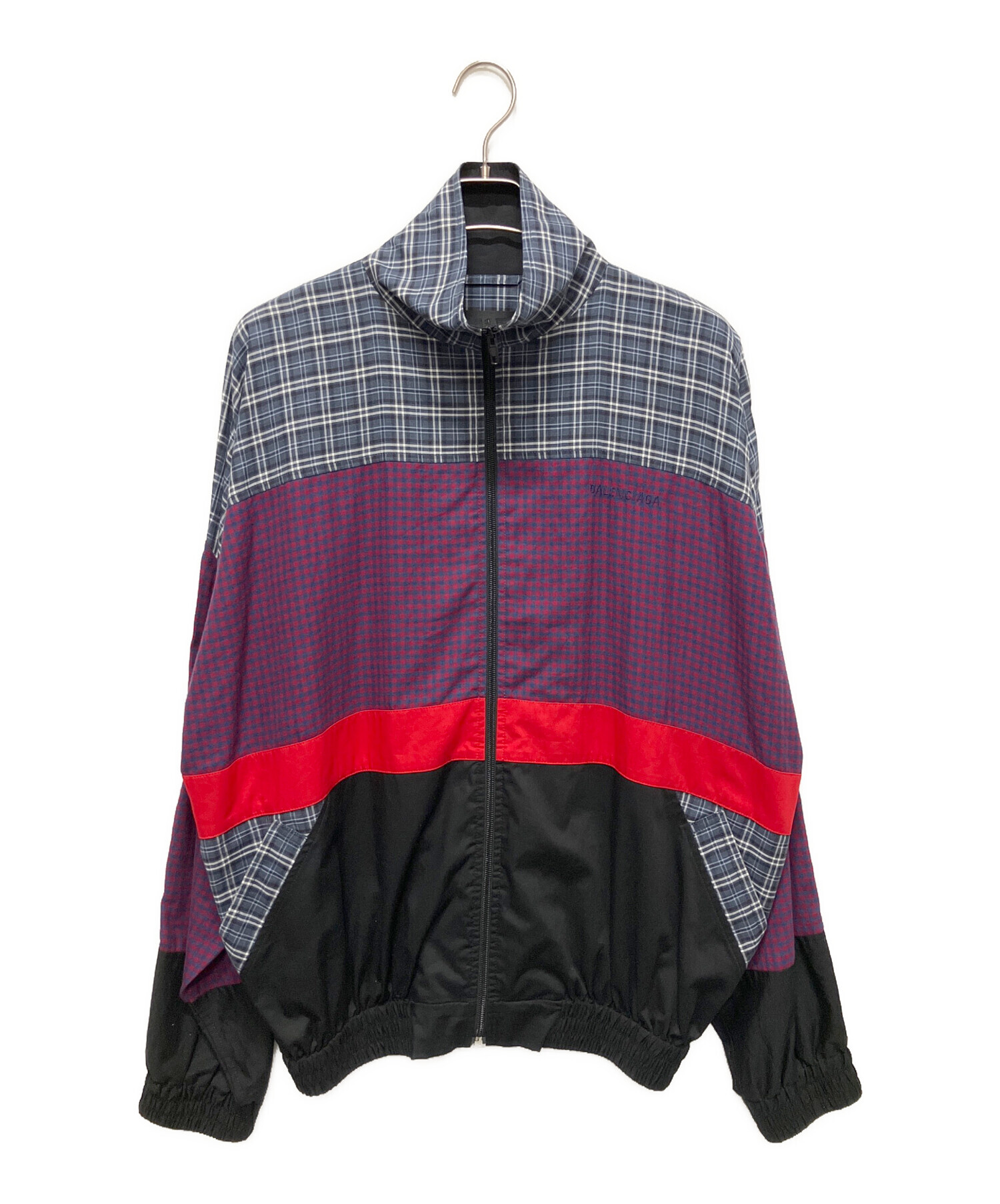 中古・古着通販】BALENCIAGA (バレンシアガ) 18AW チェック切替