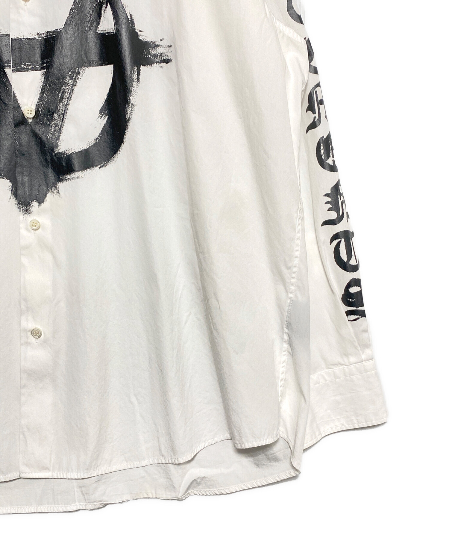 中古・古着通販】VETEMENTS (ヴェトモン) ダブルアナーキーシャツ