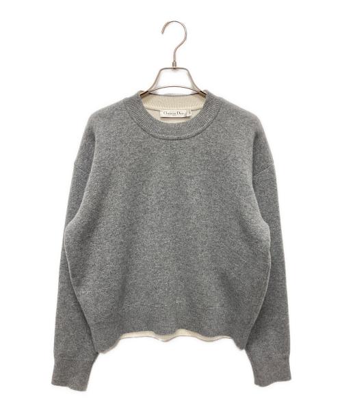 クリスチャンディオール J'ADIOR 8 ボクシーセーター カシミヤ 38 DIOR | J'Adior 8 ボクシーセーター カシミヤ