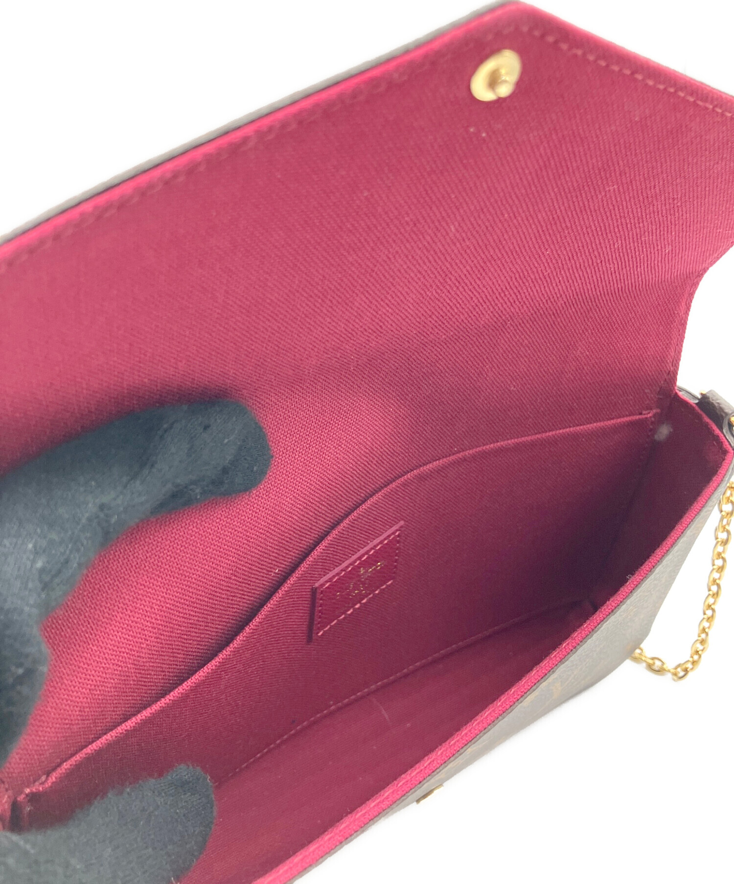 中古・古着通販】LOUIS VUITTON (ルイ ヴィトン) チェーンショルダー