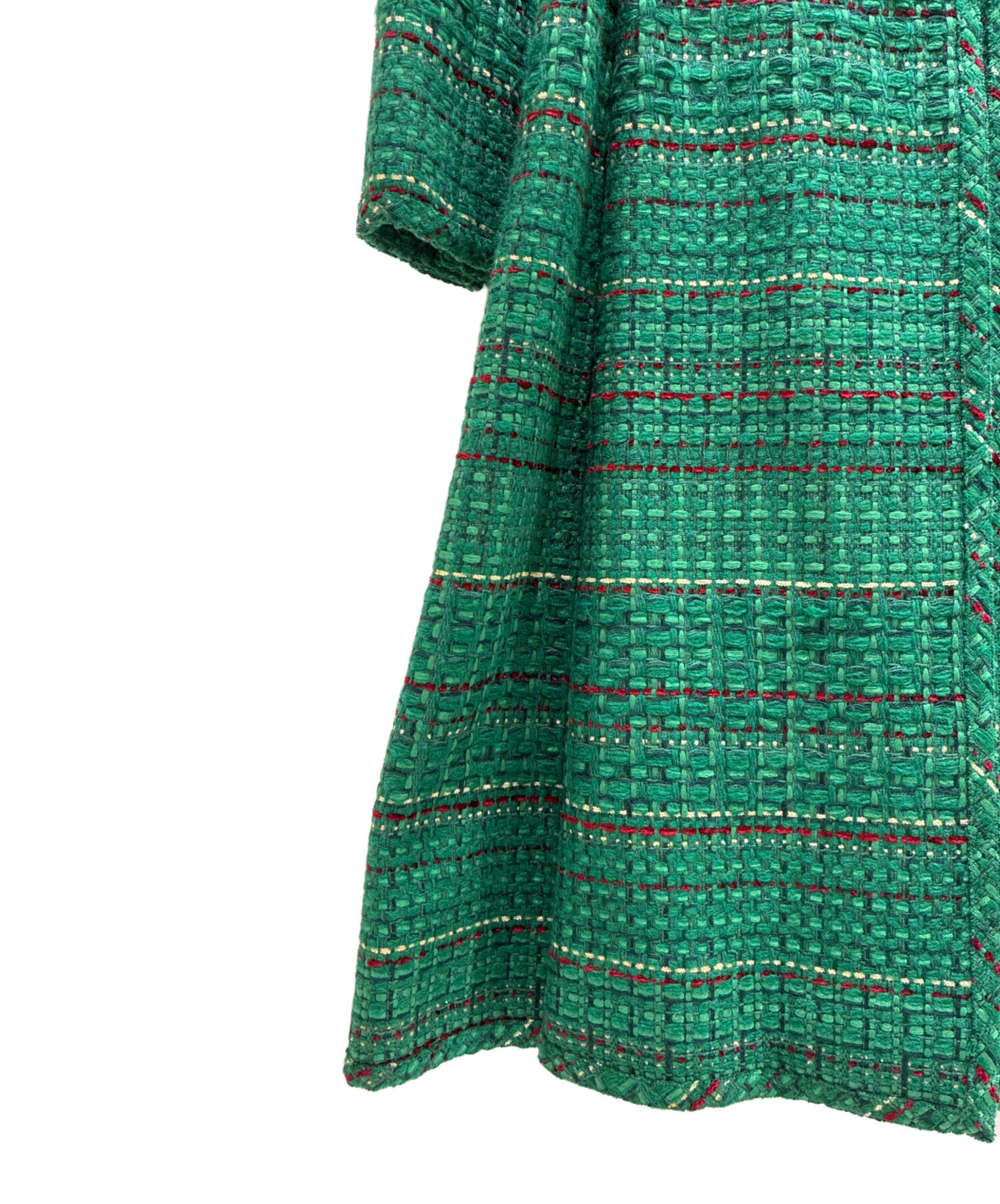 中古・古着通販】CHANEL (シャネル) ターンロックツイードコート