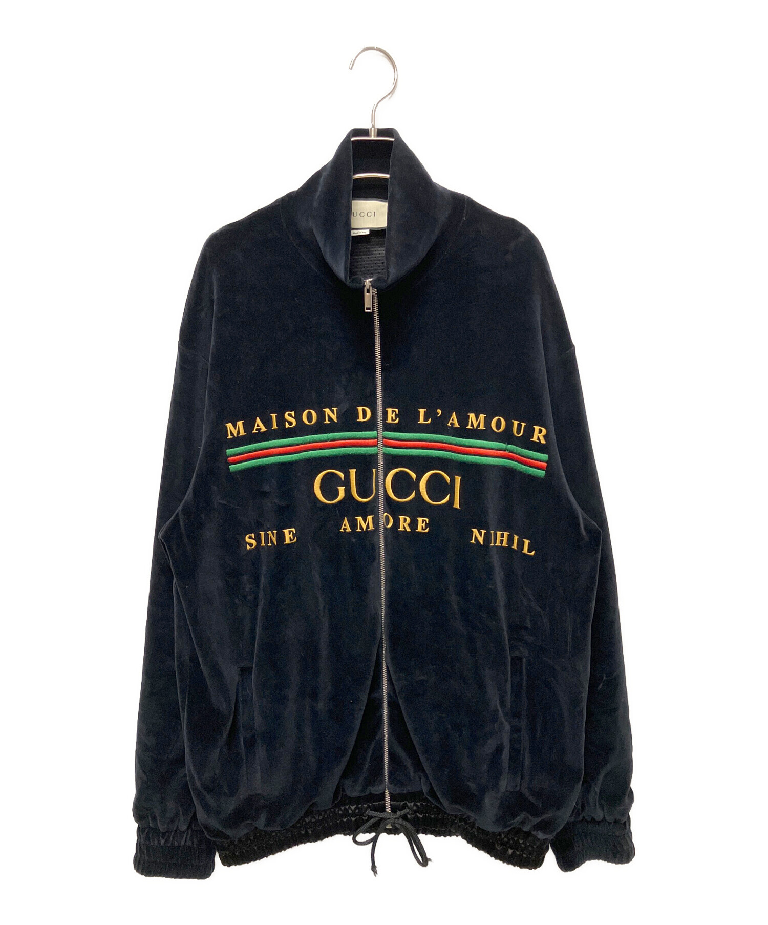 中古・古着通販】GUCCI (グッチ) オーバーサイズ シェニール刺繍 