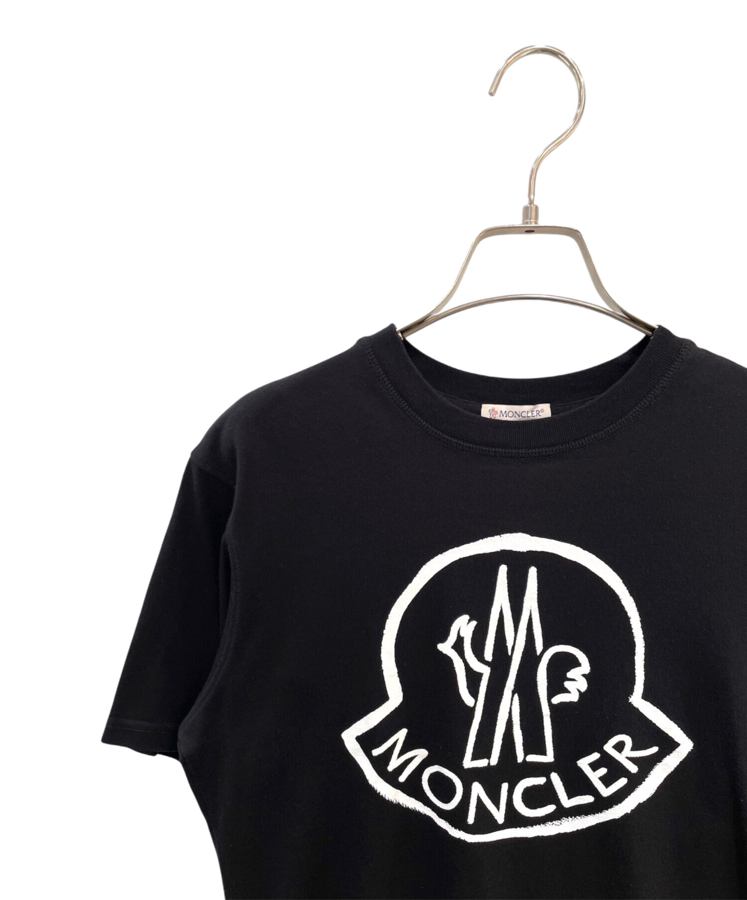 中古・古着通販】MONCLER (モンクレール) ロゴプリントTシャツ