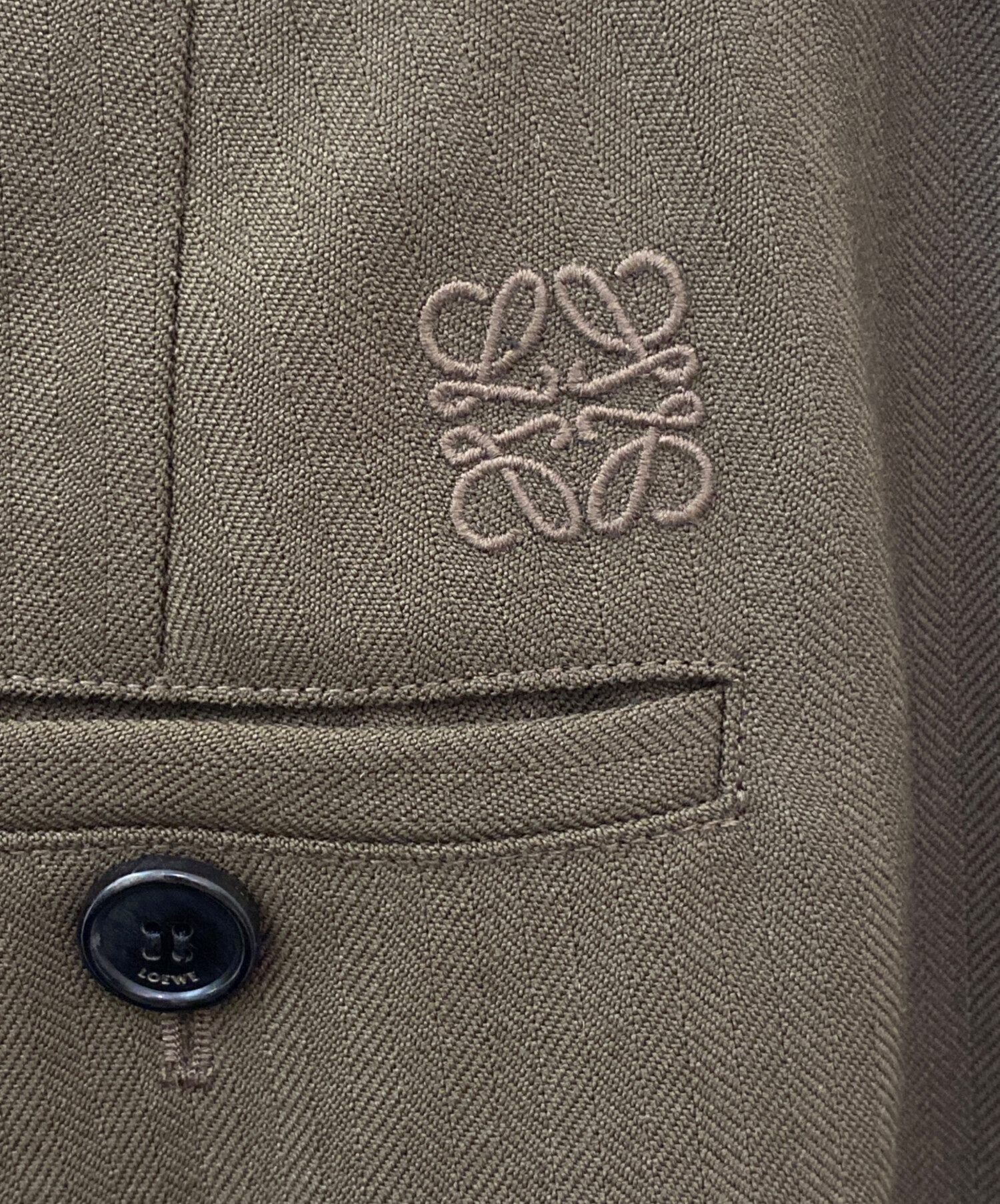 中古・古着通販】LOEWE (ロエベ) バレル トラウザーズパンツ