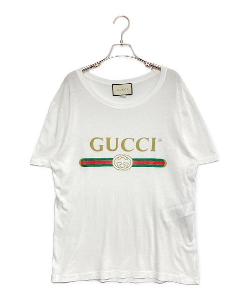 中古・古着通販】GUCCI (グッチ) ウォッシュドオーバーサイズTシャツ