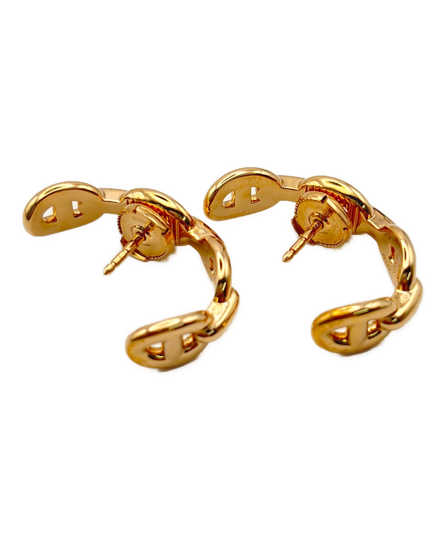中古・古着通販】HERMES (エルメス) Chaine d'ancre Enchainee Earring