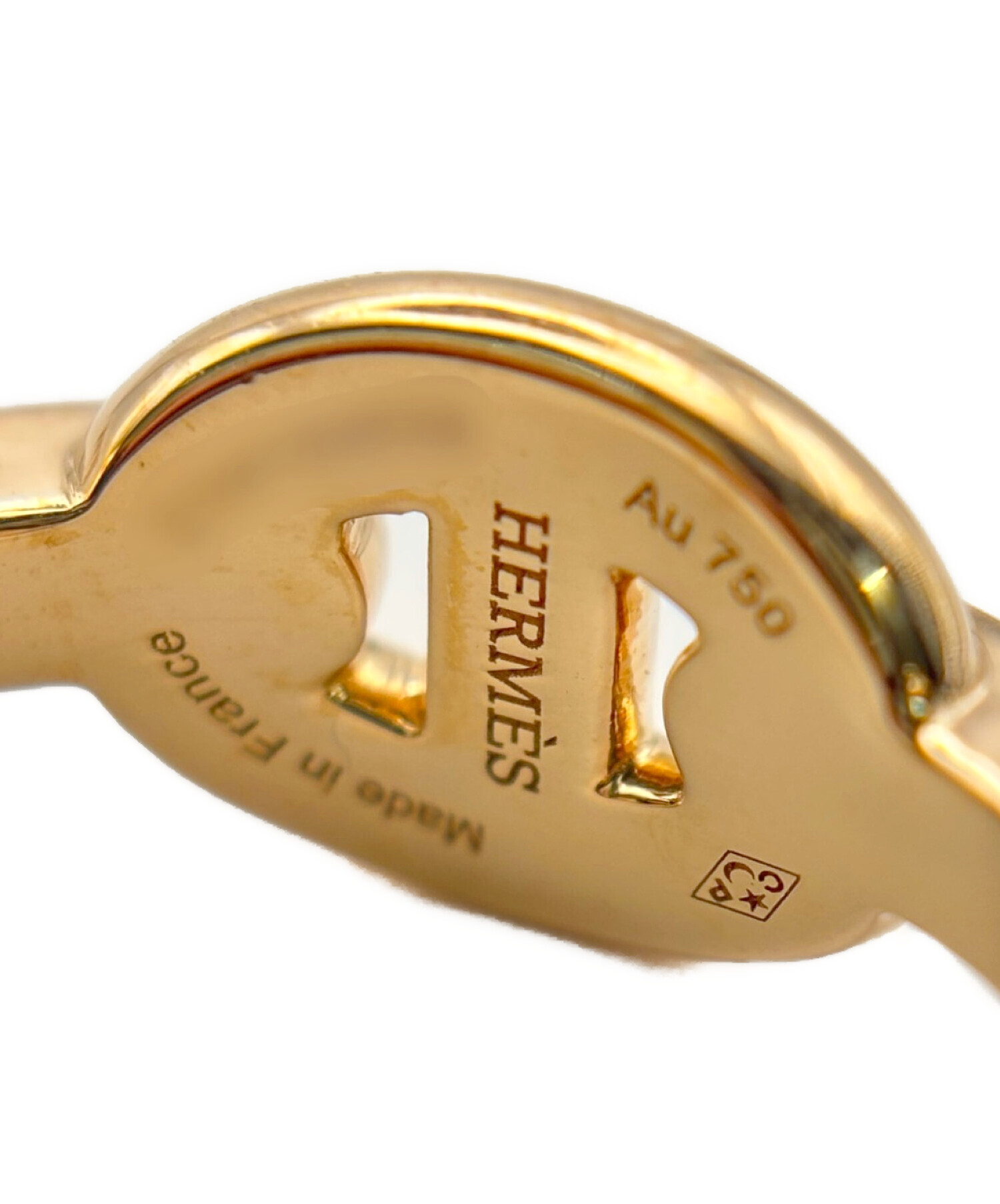 中古・古着通販】HERMES (エルメス) Chaine d'ancre Enchainee Earring