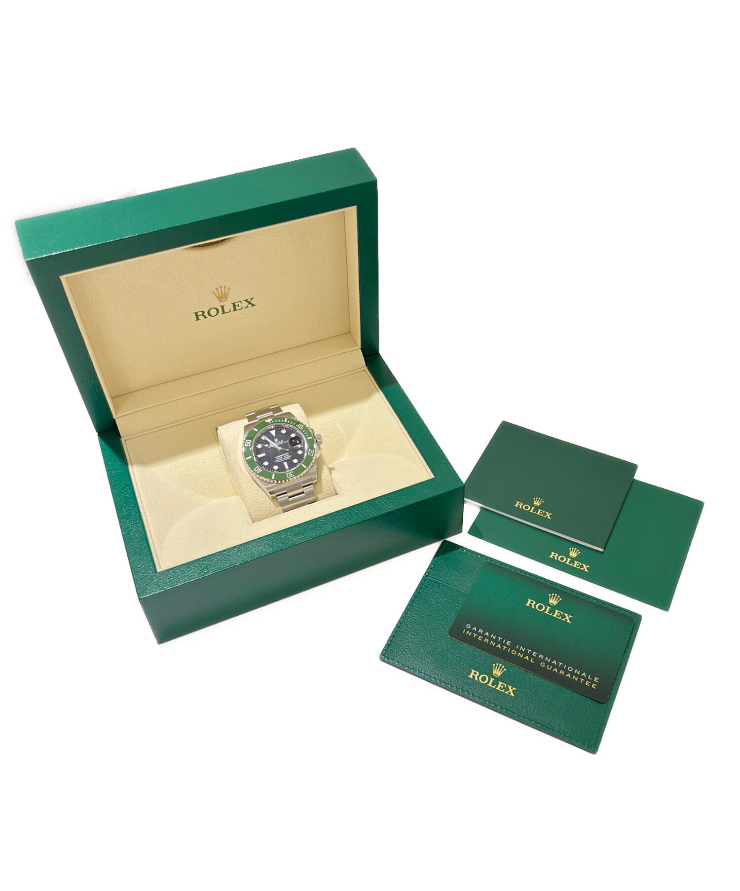 中古・古着通販】ROLEX (ロレックス) Green Submariner Date グリーン