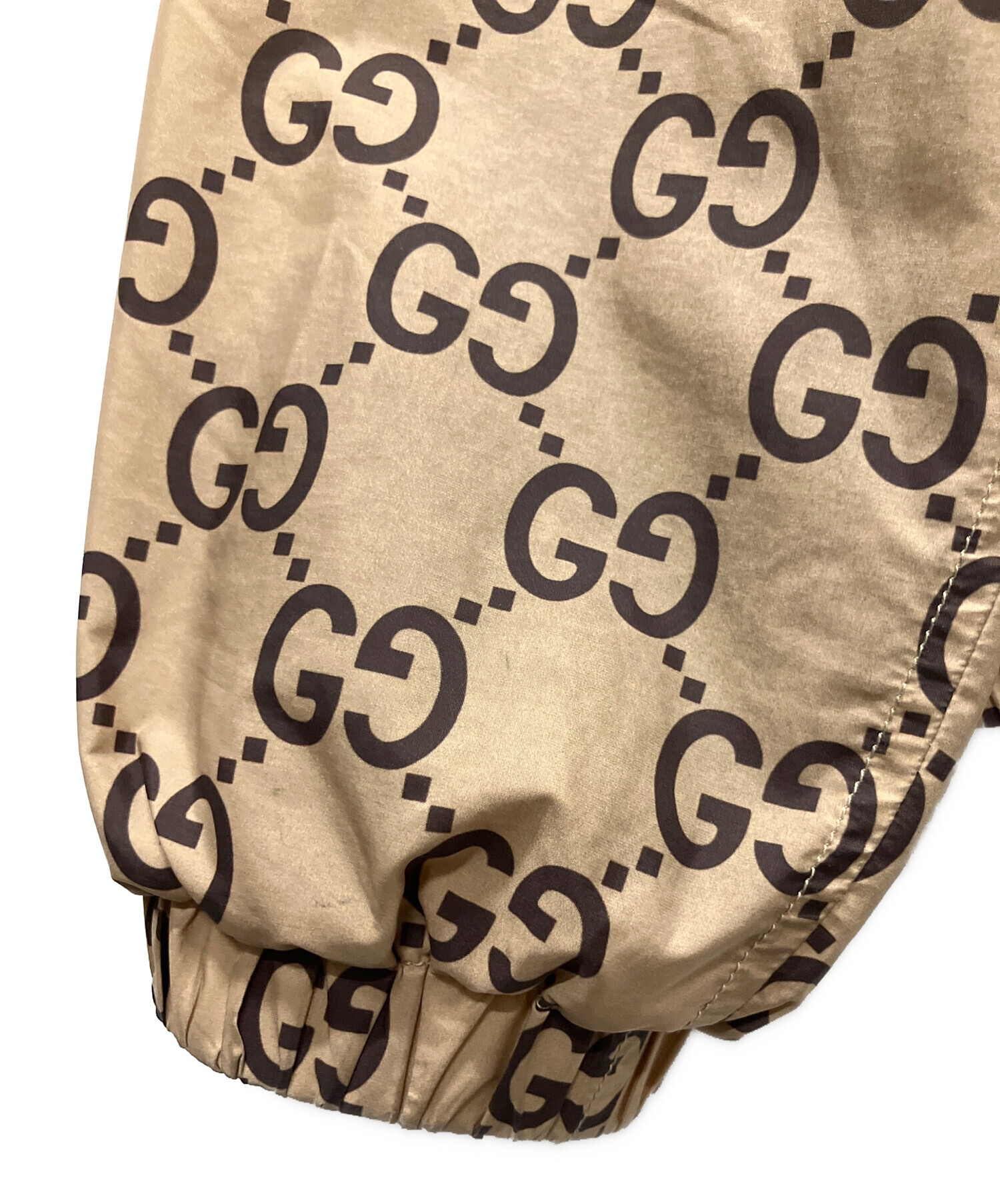 中古・古着通販】GUCCI (グッチ) ライトナイロン GGフードジャケット