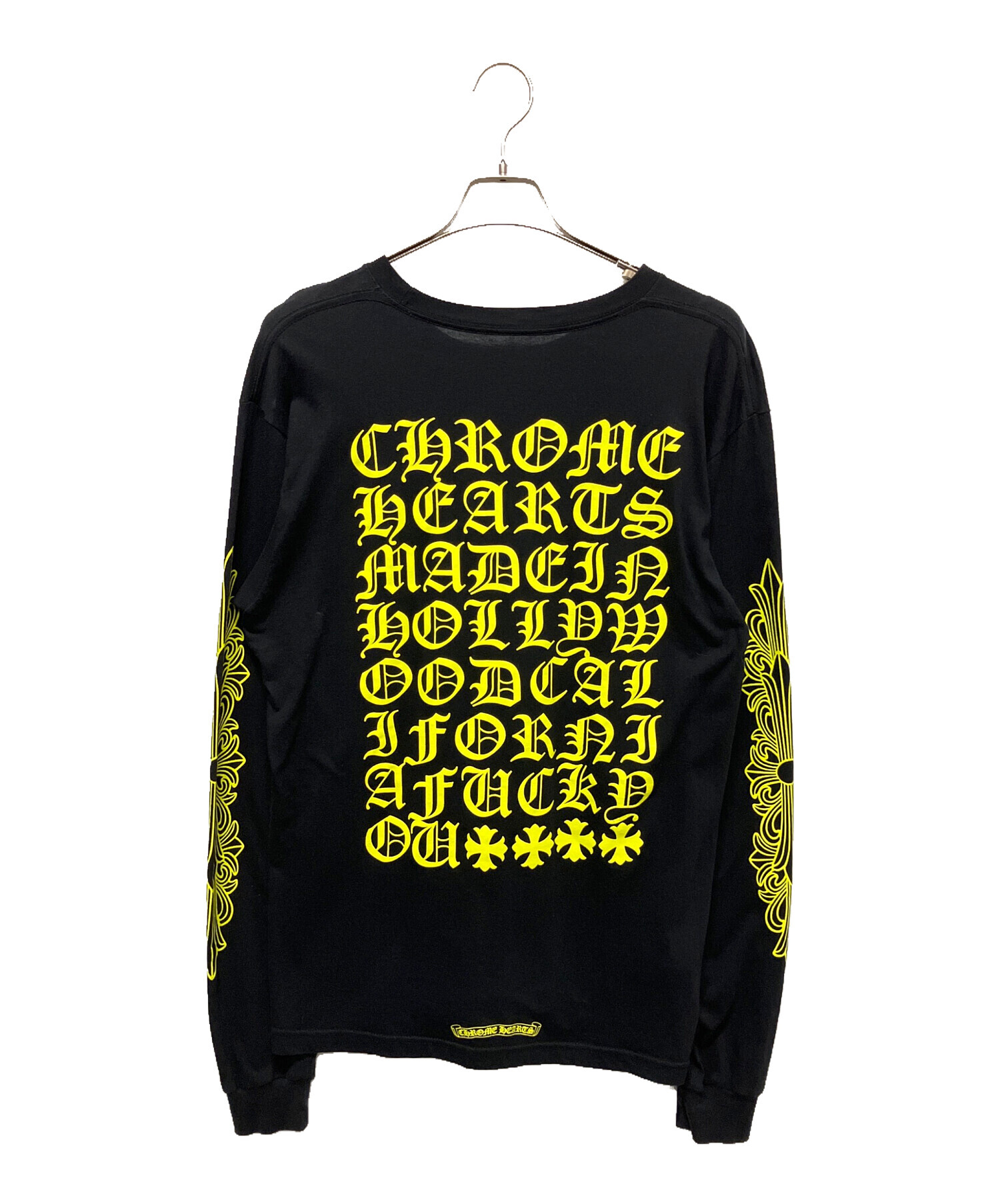 中古・古着通販】CHROME HEARTS (クロムハーツ) Neon Back Print L/S