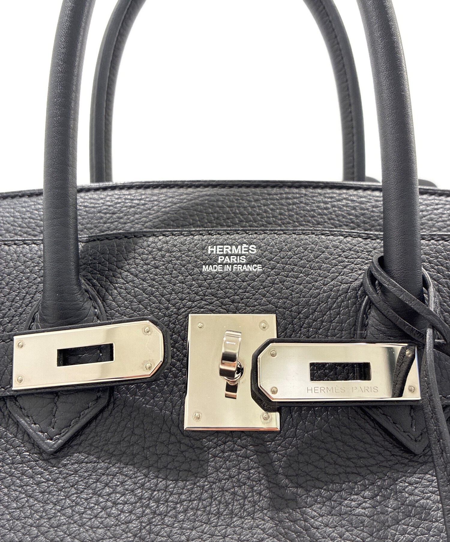 中古・古着通販】HERMES (エルメス) バーキン35/シルバー金具/トリヨン 