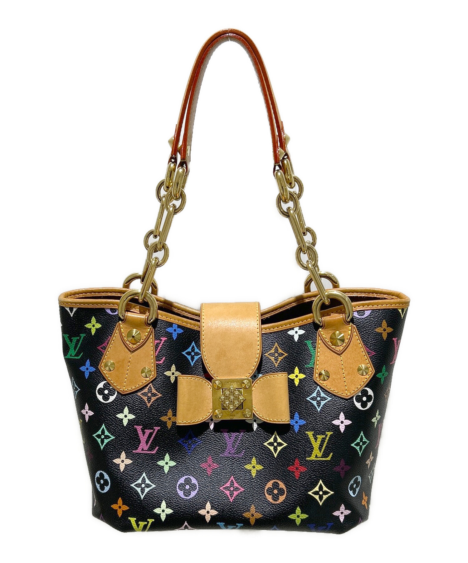 Louis Vuitton マルチカラー ショルダーバッグ 中古・古着通販】LOUIS VUITTON (ルイ ヴィトン) アニーMM/ショルダー