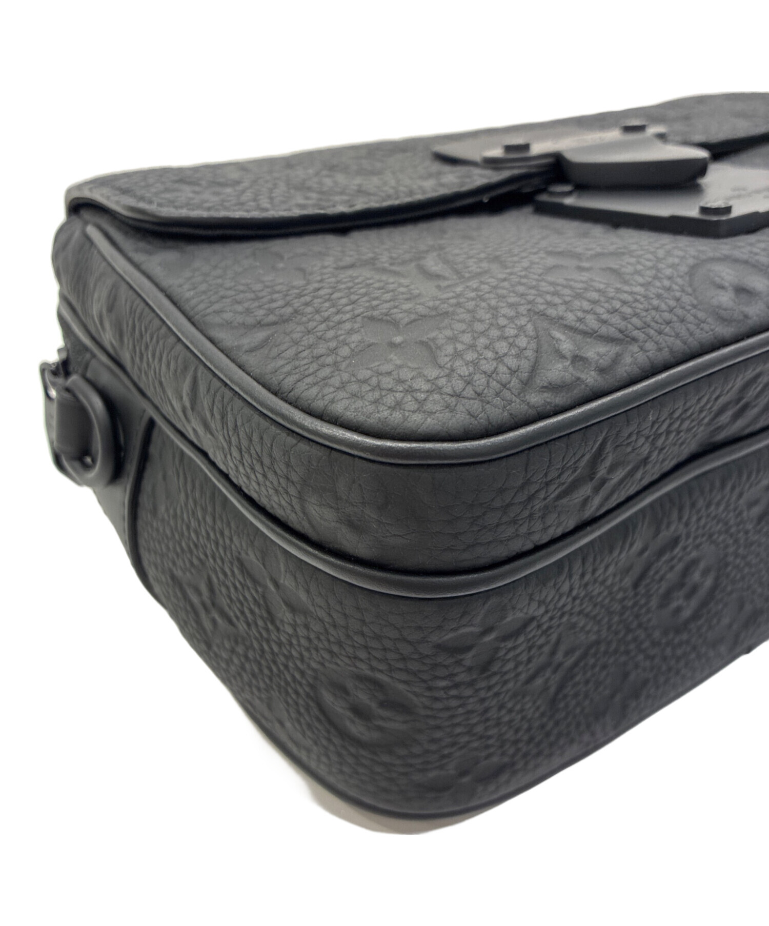 これが最後★LOUIS VUITTON ブラック メッセンジャーバッグ 中古・古着通販】LOUIS VUITTON (ルイ ヴィトン) Sロック