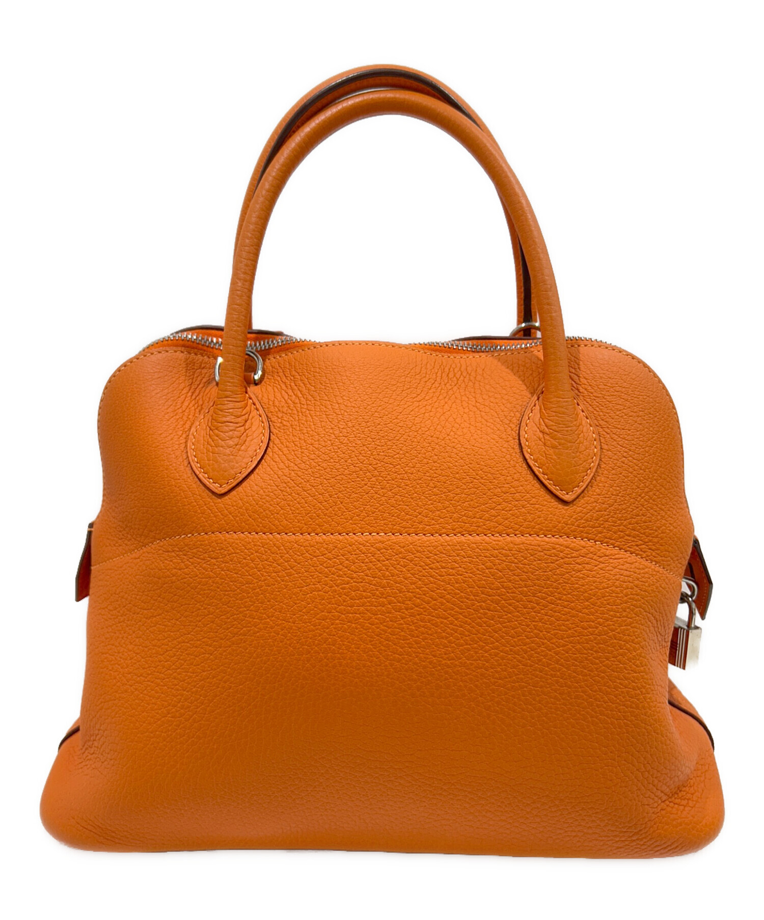 中古・古着通販】HERMES (エルメス) ボリード 31/オレンジ/シルバー