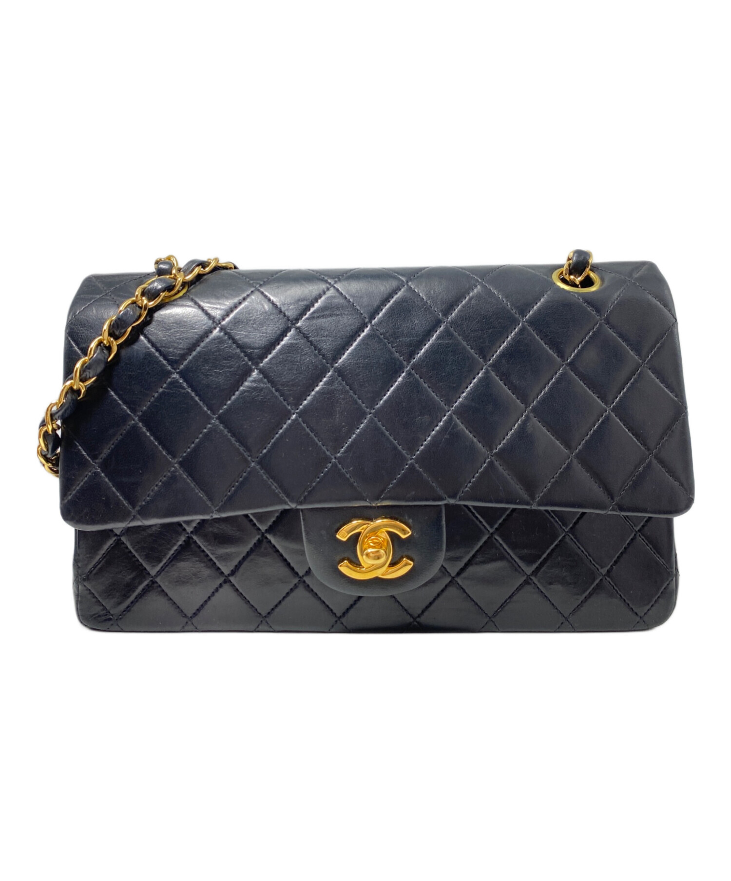 中古・古着通販】CHANEL (シャネル) マトラッセ25 Wフラップチェーン 
