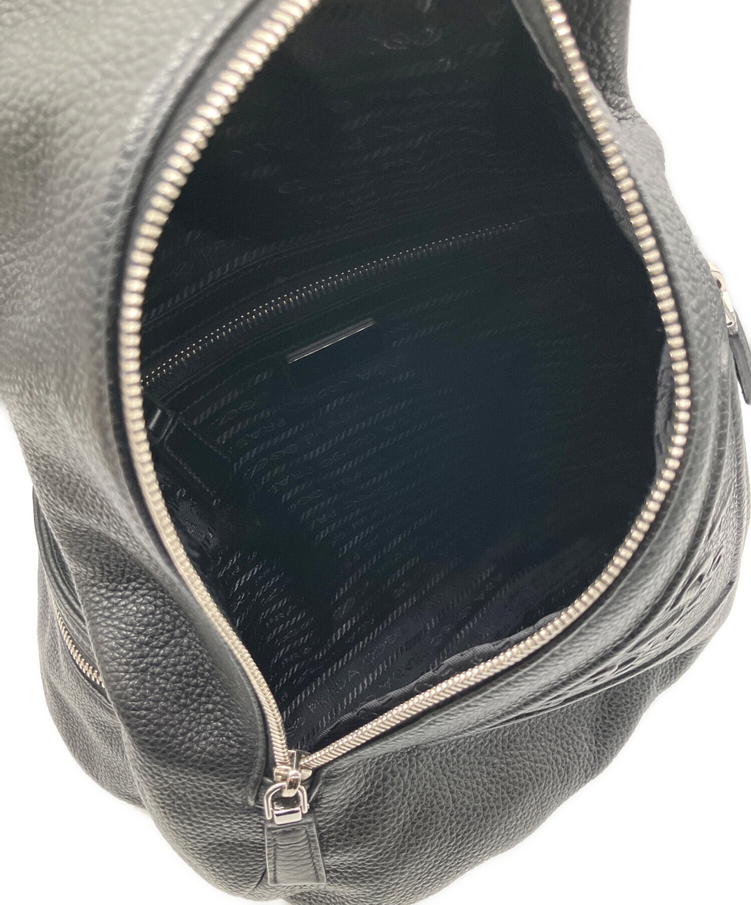 中古・古着通販】PRADA (プラダ) ヴィッテロダイノレザーボディバッグ