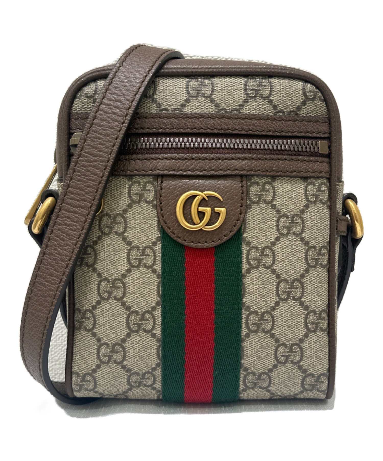 美品 グッチ　GUCCI 〔オフィディア〕 スモール メッセンジャーバッグ 中古・古着通販】GUCCI (グッチ) 〔オフィディア〕ミニ メッセンジャー