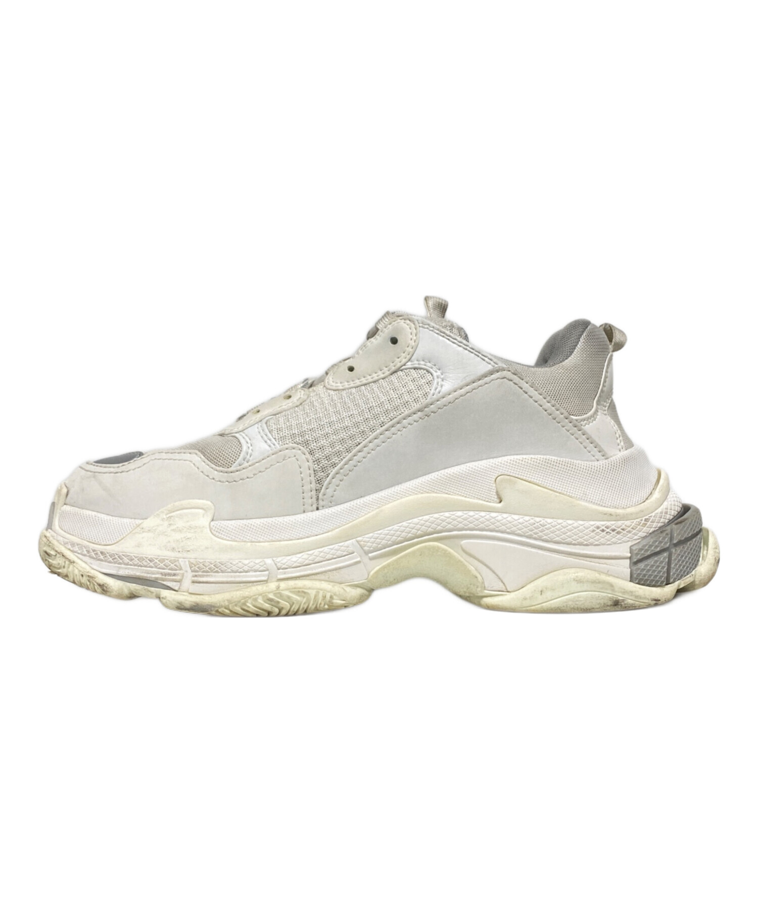中古・古着通販】BALENCIAGA (バレンシアガ) TRIPLE S ホワイト 中古・古着通販】BALENCIAGA (バレンシアガ) TRIPLE S ホワイト