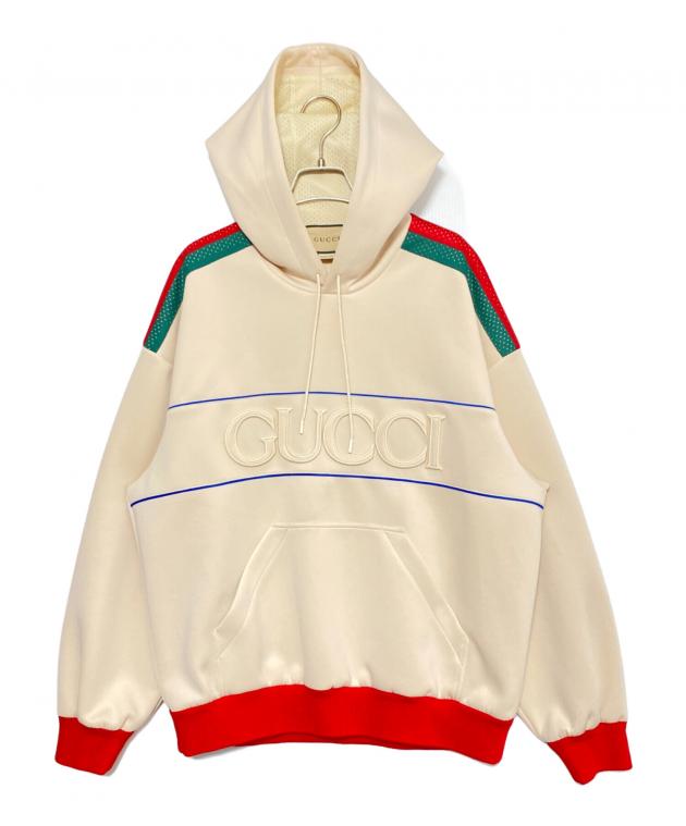 GUCCI クロップドパーカー S ベージュ GUCCI クロップドパーカー S ベージュ