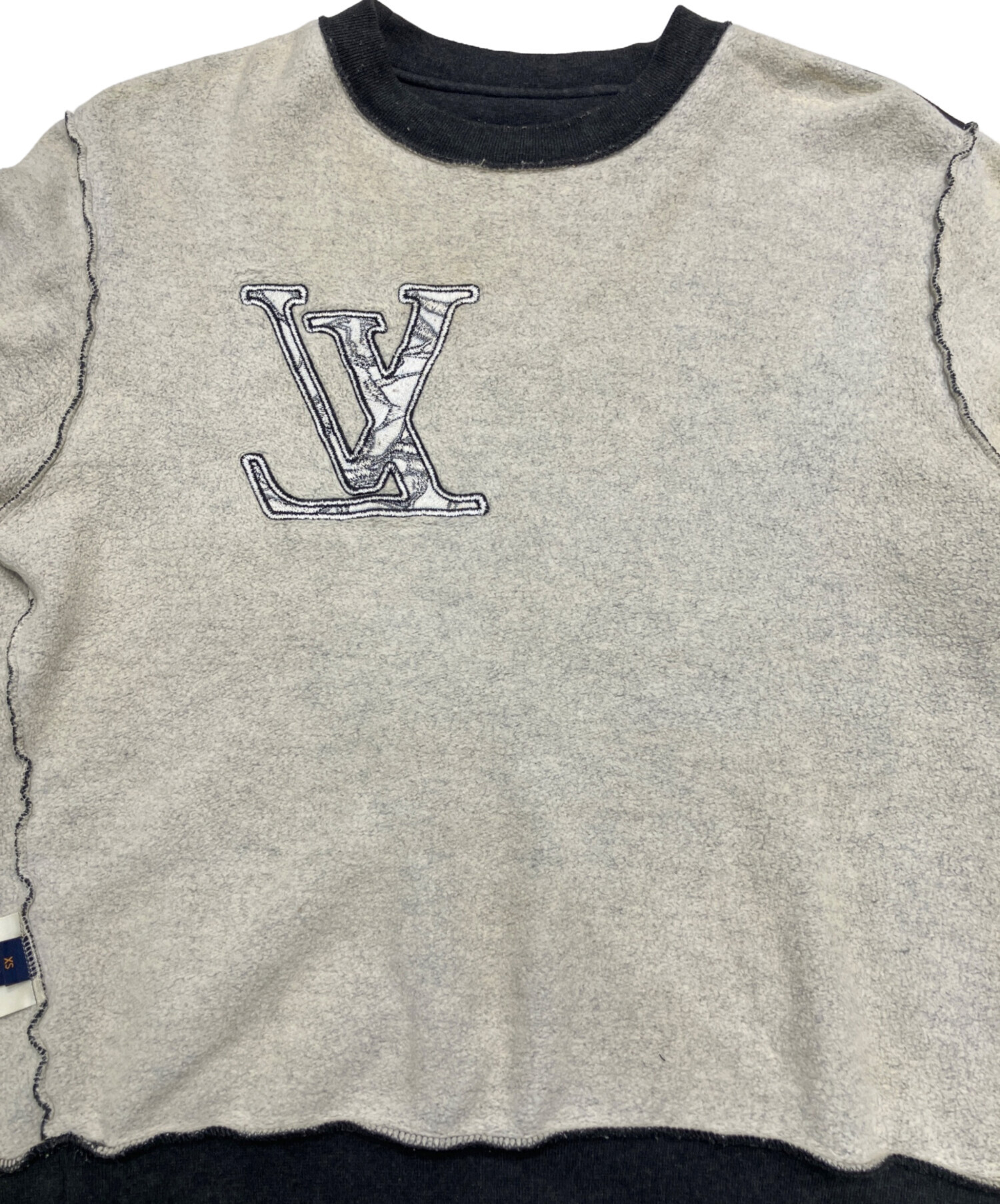 中古・古着通販】LOUIS VUITTON (ルイ ヴィトン) Crew neck LV logo