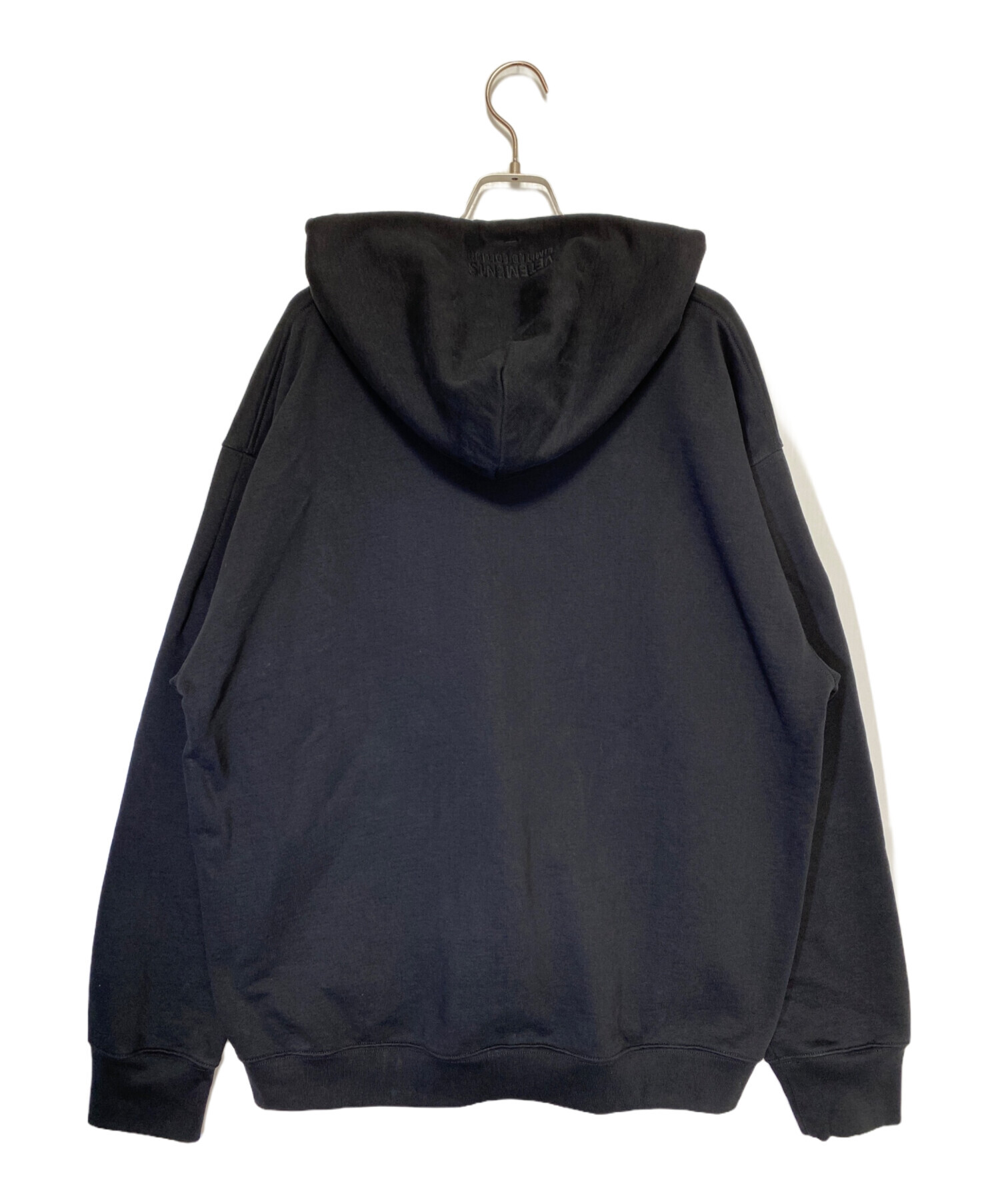 中古・古着通販】VETEMENTS (ヴェトモン) Vertical Cut-Up Logo Zip-Up 