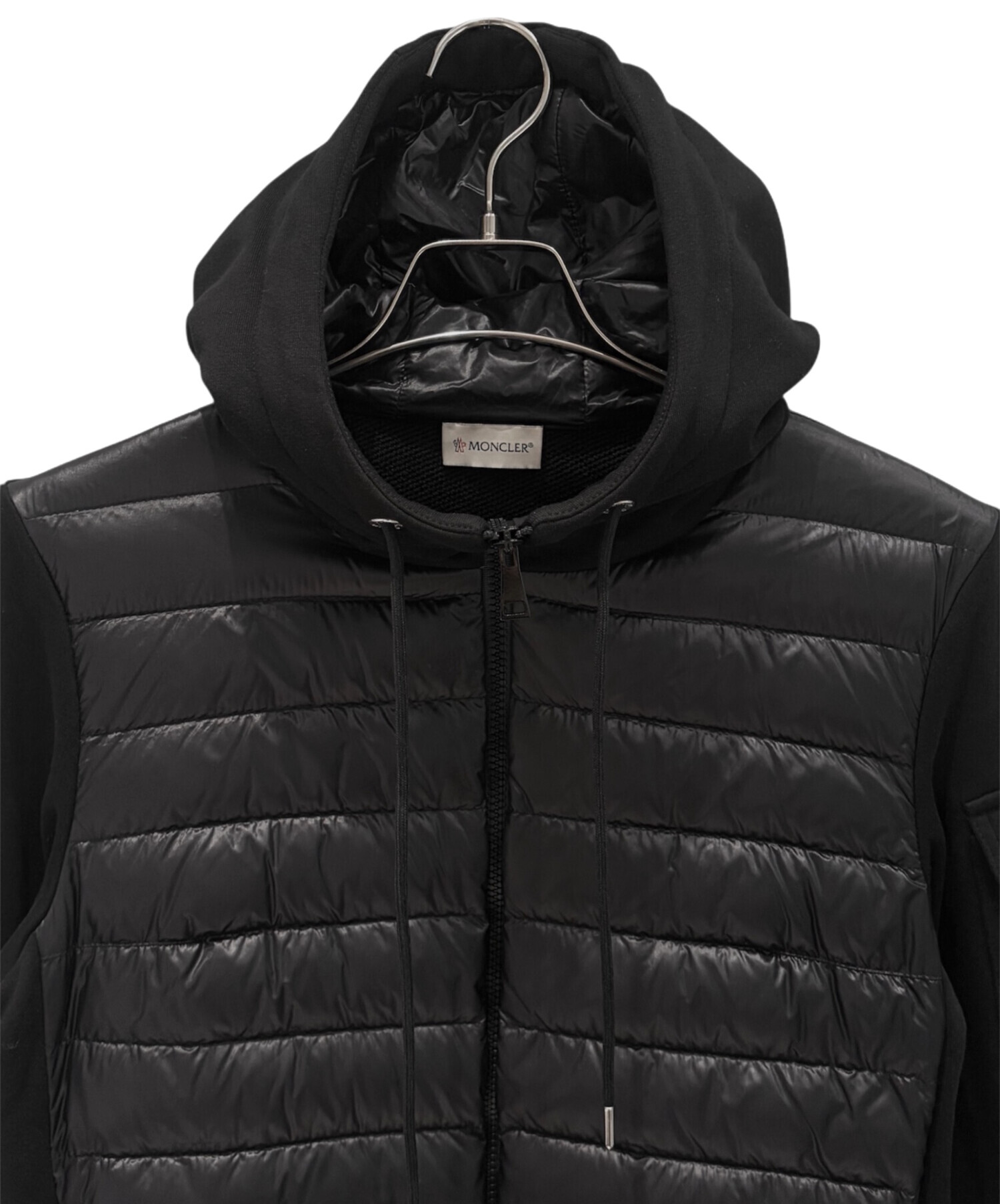 中古・古着通販】MONCLER (モンクレール) ダウン切替パーカー/MAGLIA