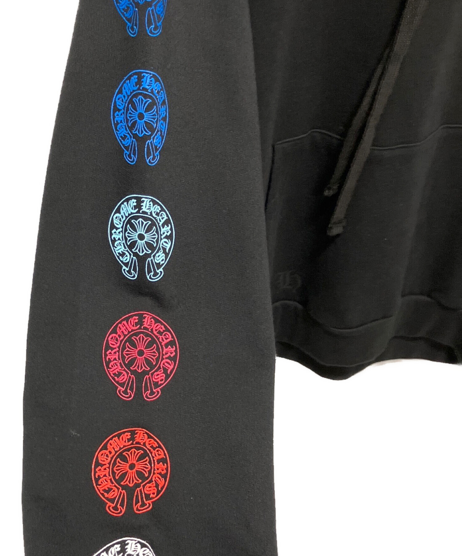 Chrome Hearts Black Multicolor Foti クロムハーツ Multicolor Sleeve 