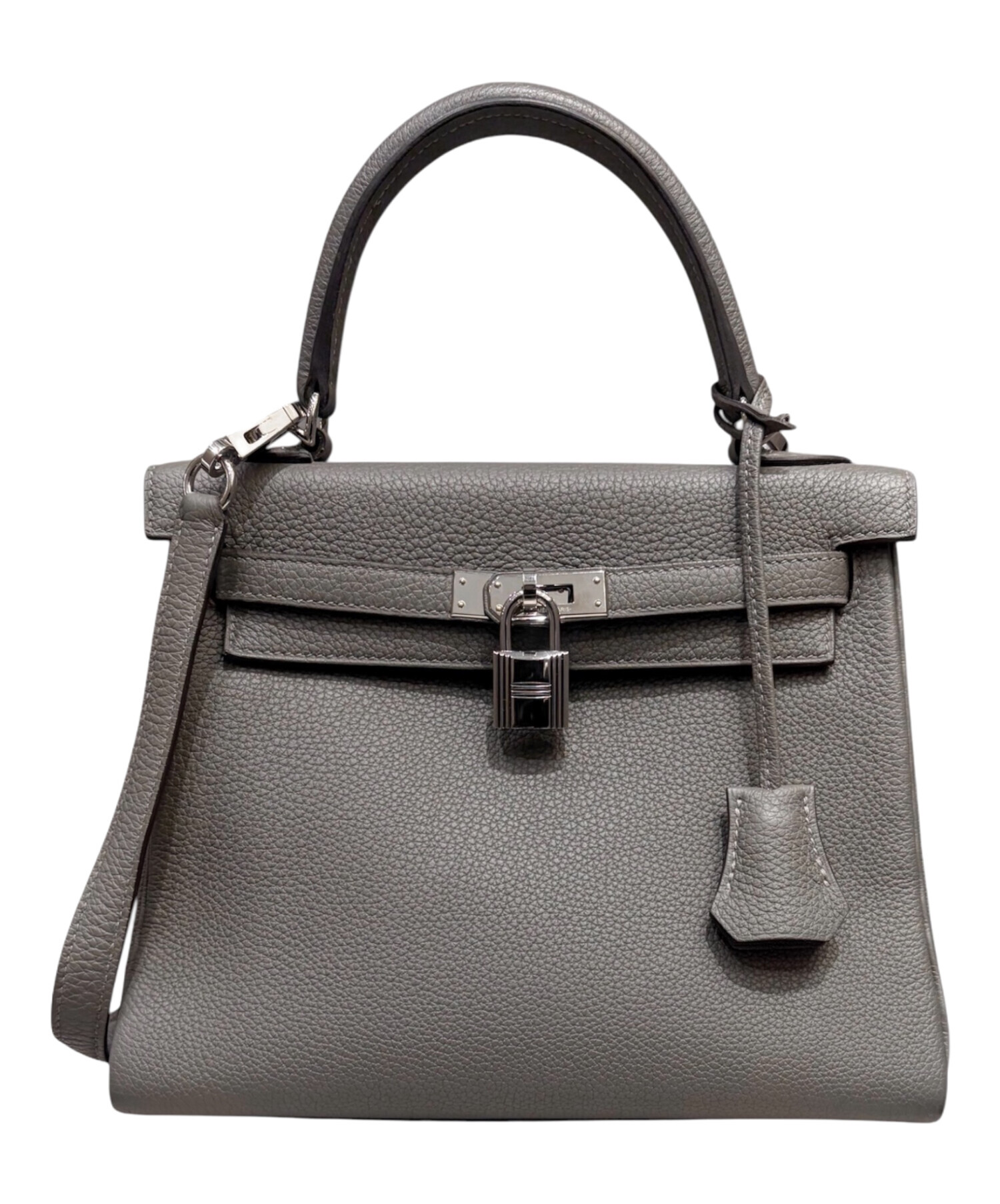 エルメス スキッパー ショートスリーブ グレー HERMES - 【未使用品】エルメス エヴリン アマゾン ショート