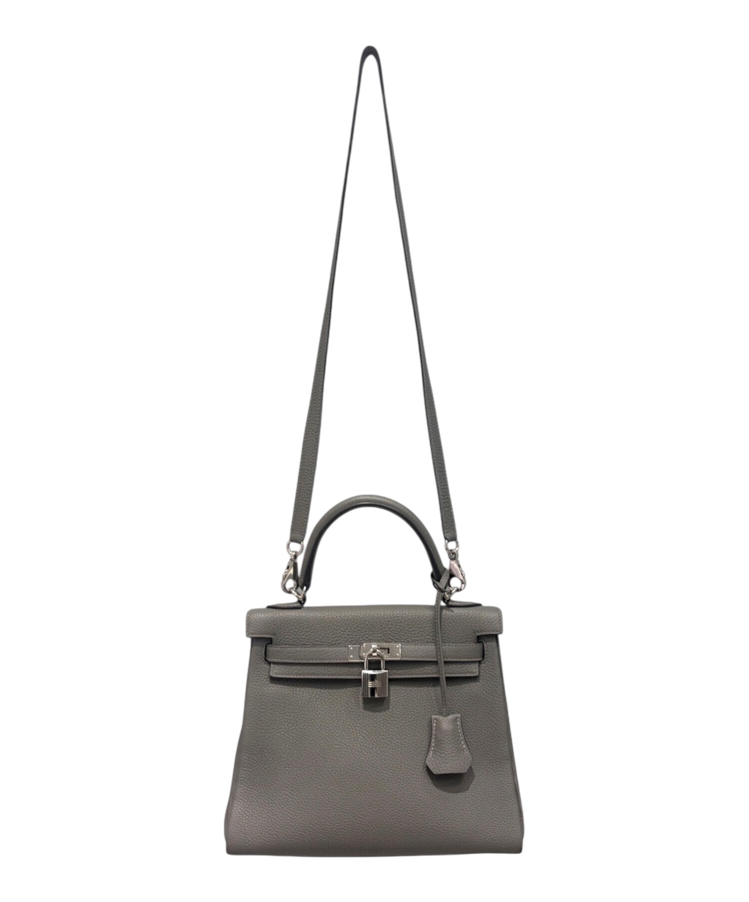中古・古着通販】HERMES (エルメス) ケリー25 内縫い/シルバー金具