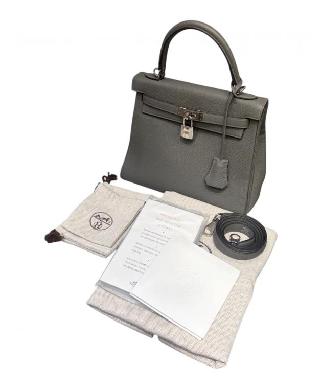 中古・古着通販】HERMES (エルメス) ケリー25 内縫い/シルバー金具