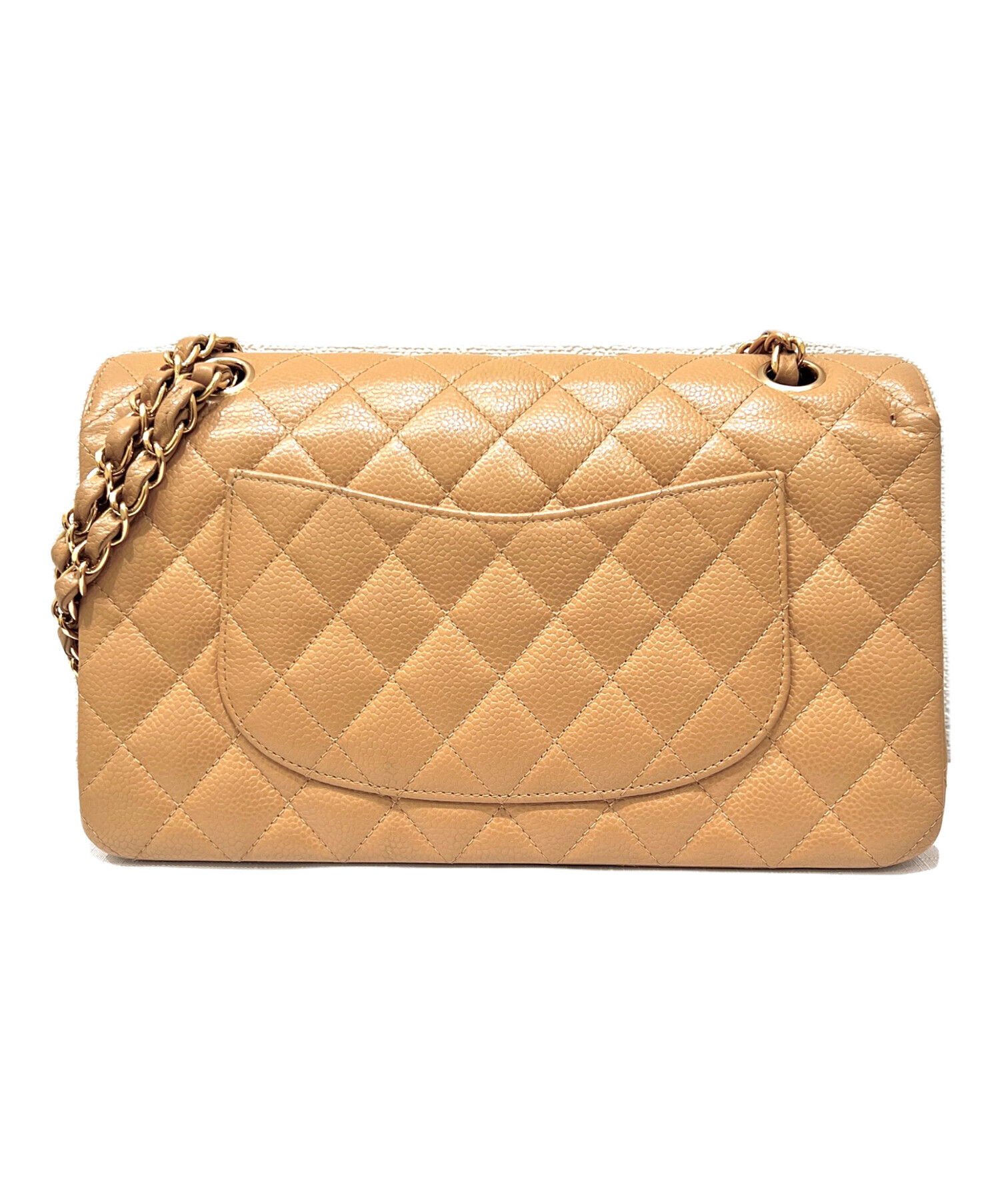 中古・古着通販】CHANEL (シャネル) マトラッセ25 ベージュ サイズ:25