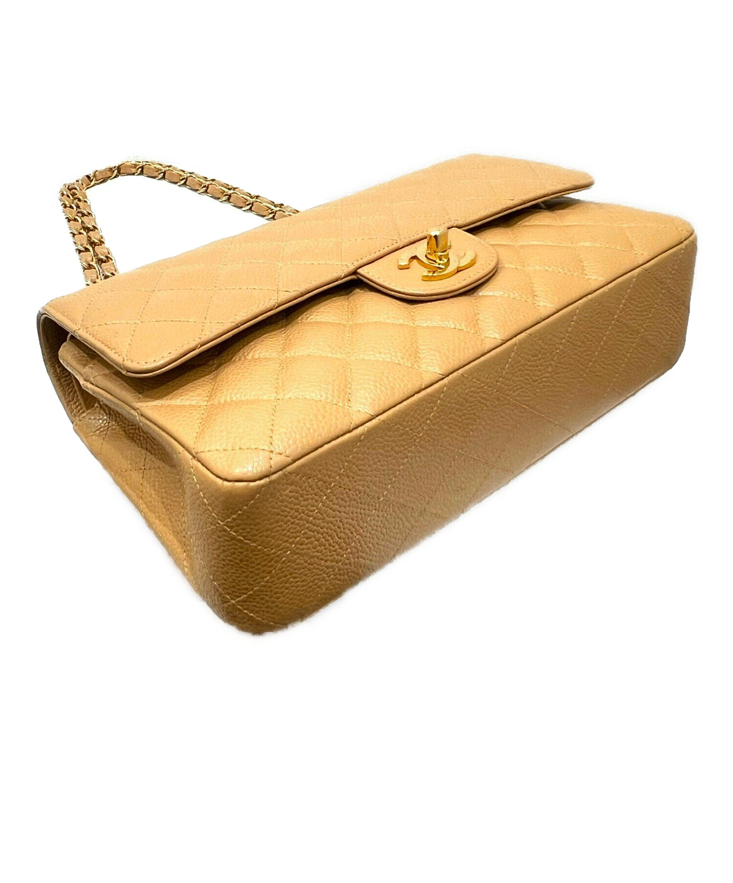 中古・古着通販】CHANEL (シャネル) マトラッセ25 ベージュ サイズ:25