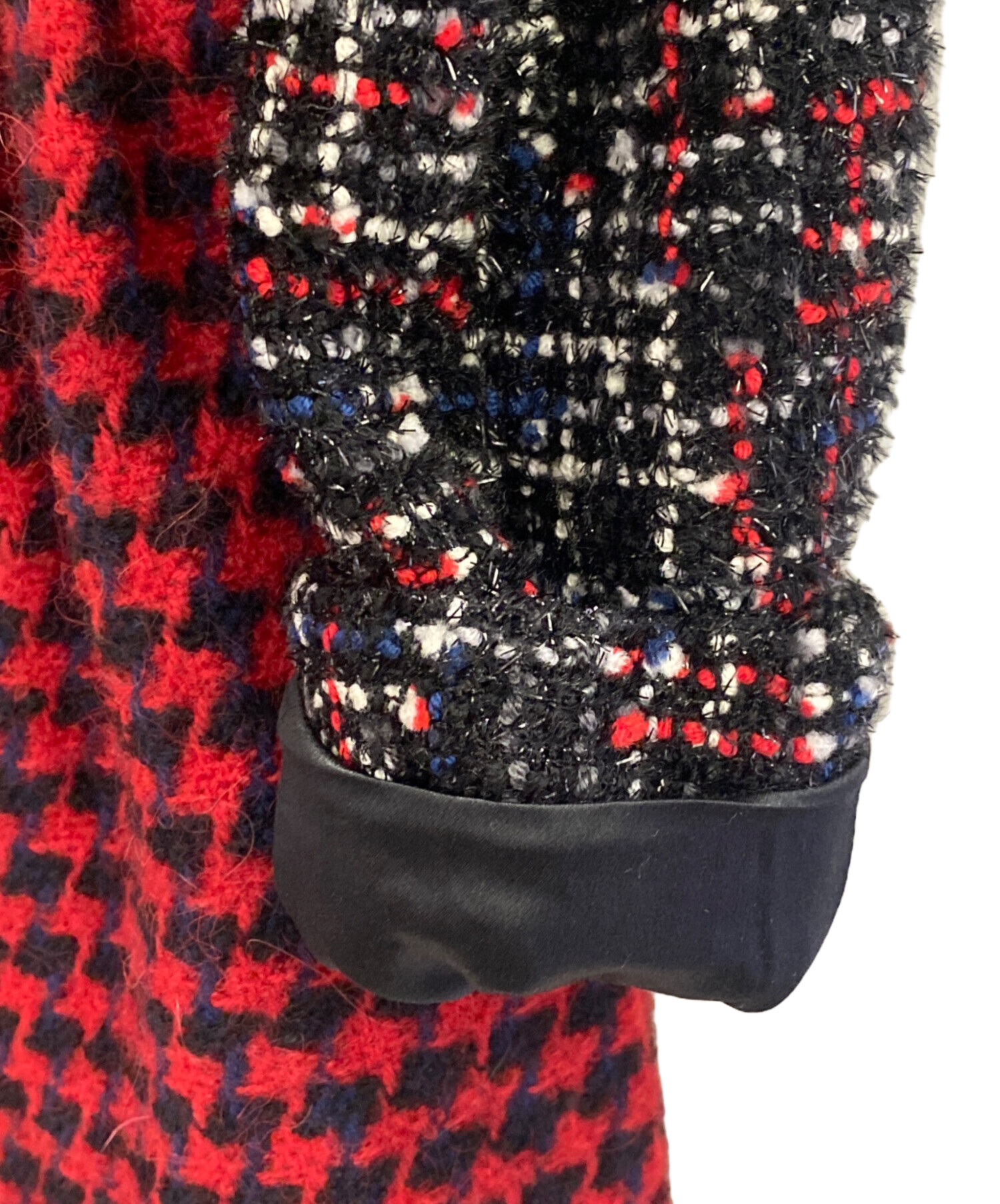 中古・古着通販】CHANEL (シャネル) ココボタン切替ツイードコート