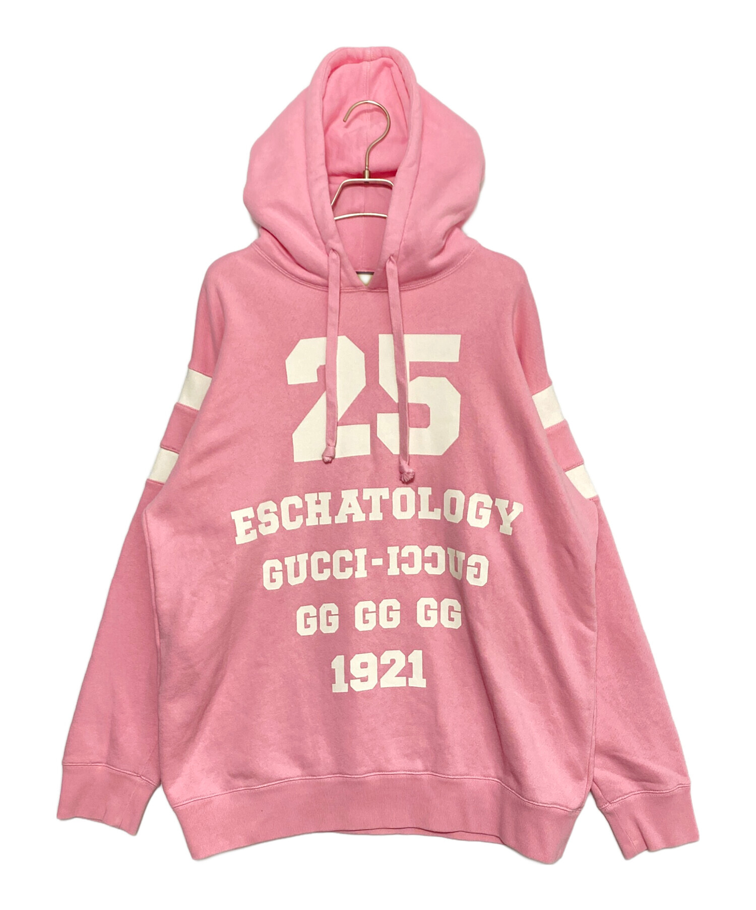 中古・古着通販】GUCCI (グッチ) ナンバリングパーカー ピンク サイズ