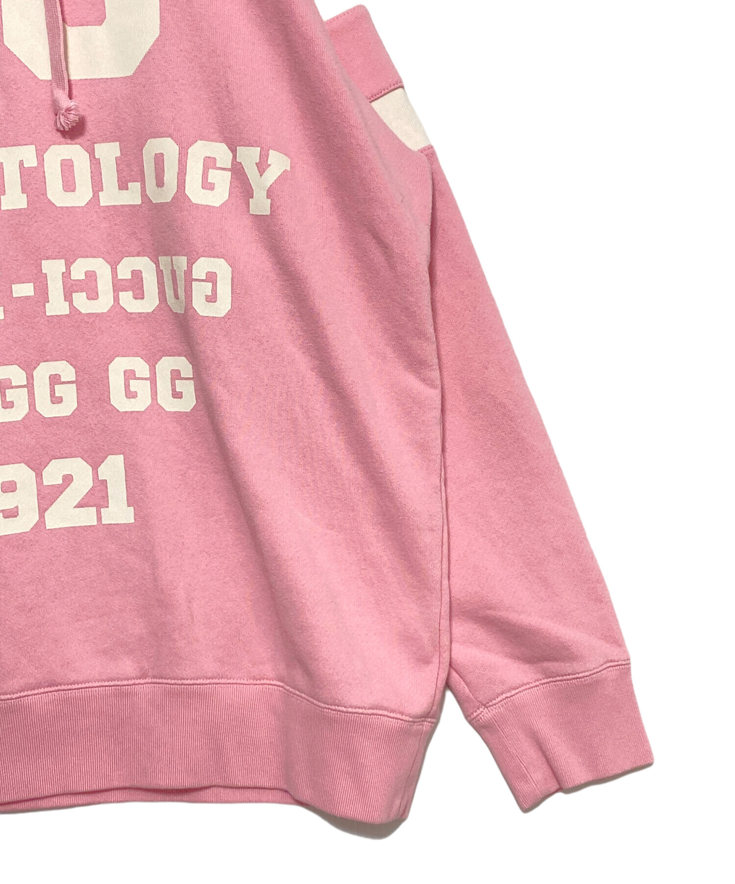 中古・古着通販】GUCCI (グッチ) ナンバリングパーカー ピンク サイズ