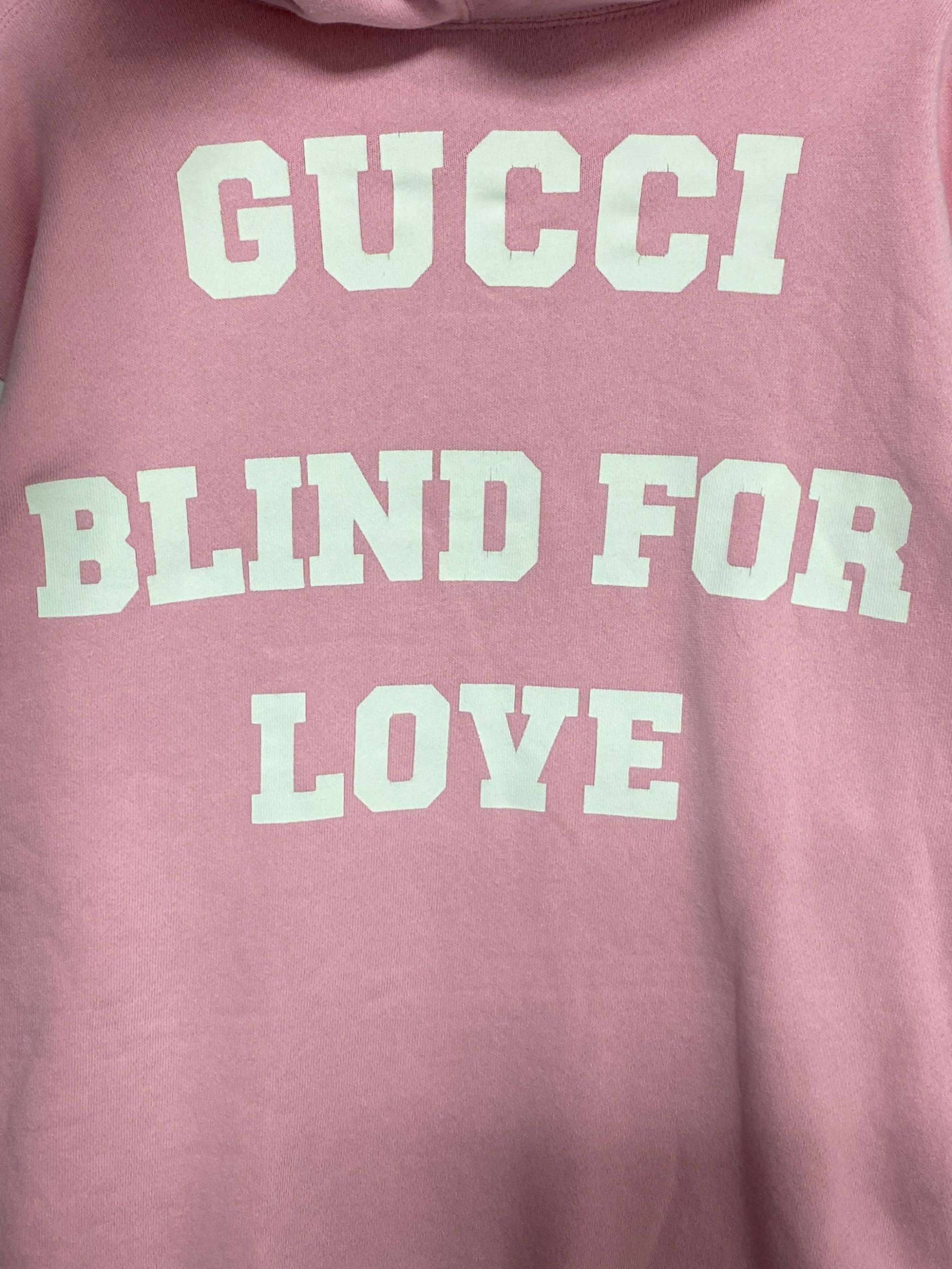 中古・古着通販】GUCCI (グッチ) ナンバリングパーカー ピンク サイズ