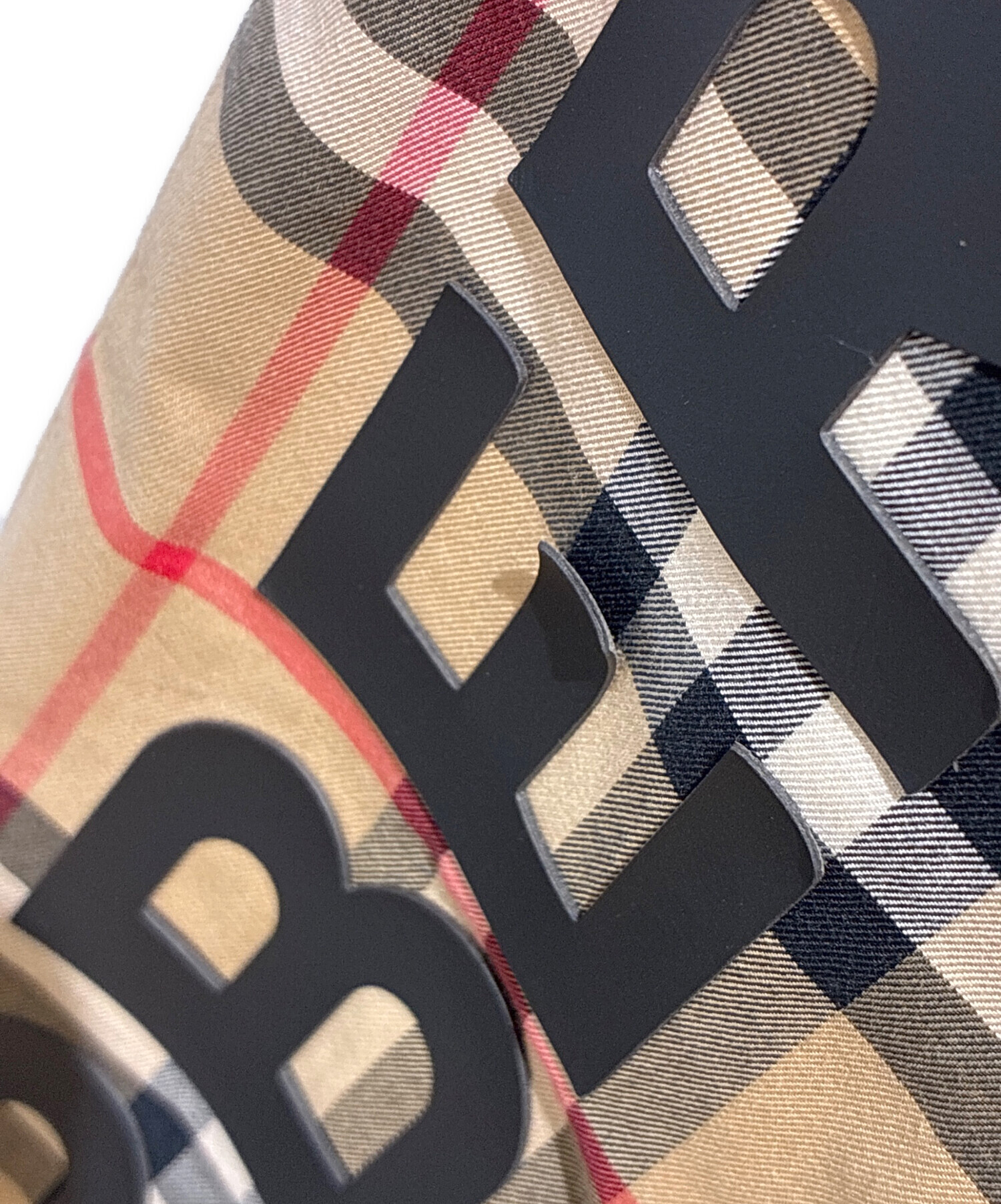 スポーティー【BURBERRY】切替ジップアップパーカー 中古・古着通販BURBERRY (バーバリー) 袖切替ジップパーカー