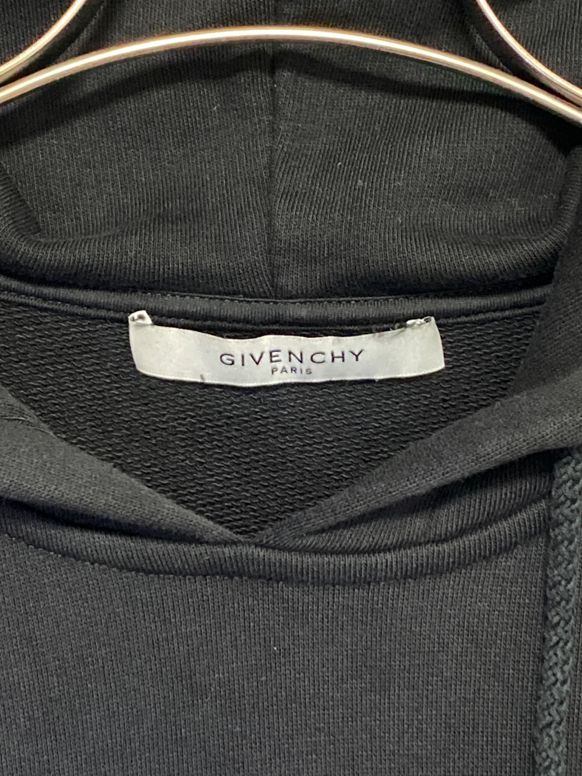 中古・古着通販】GIVENCHY (ジバンシィ) ロゴパーカー ブラック サイズ