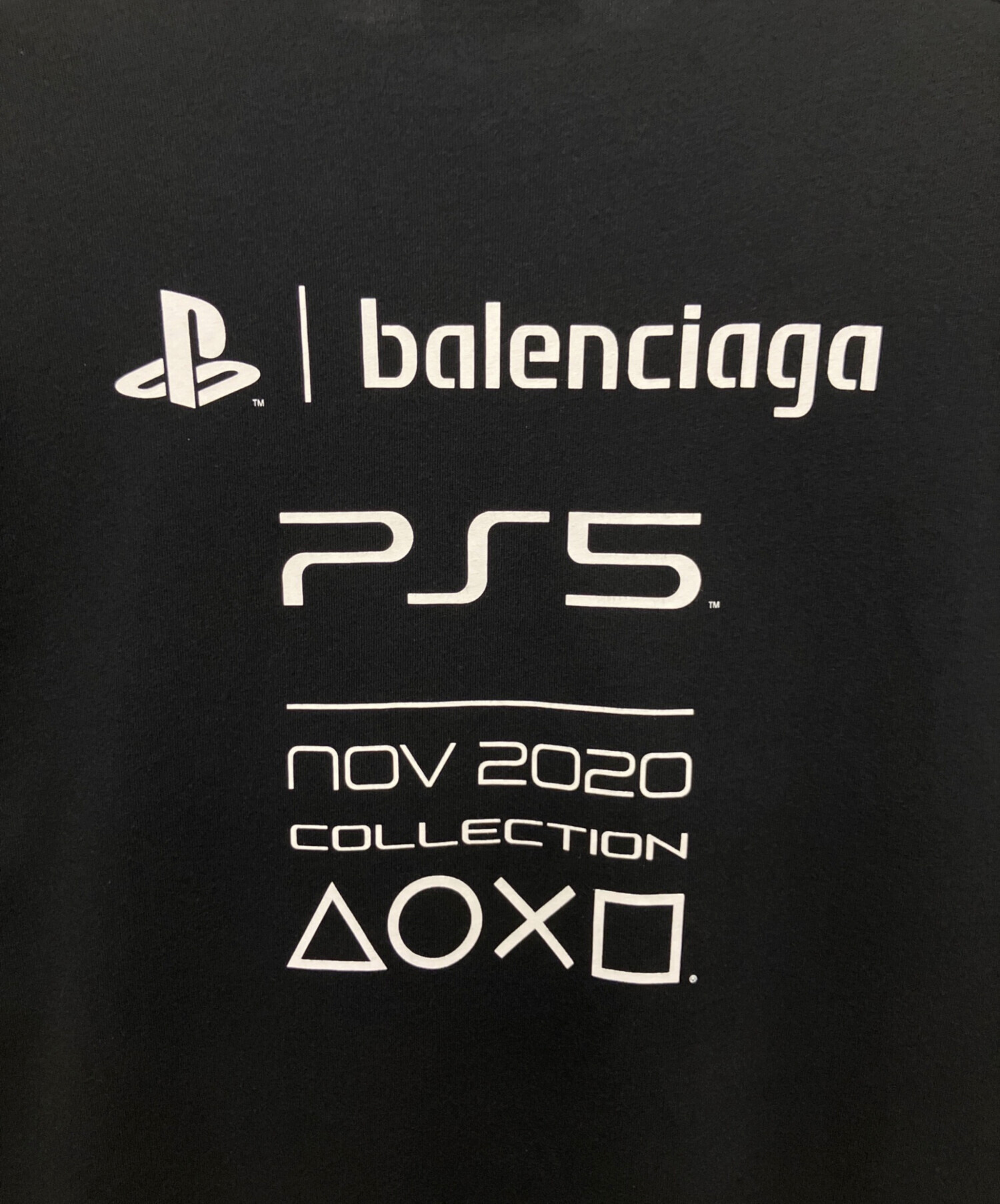 希少・美品】バレンシアガ x PS5 半袖 Tシャツ size M 【公式通販】