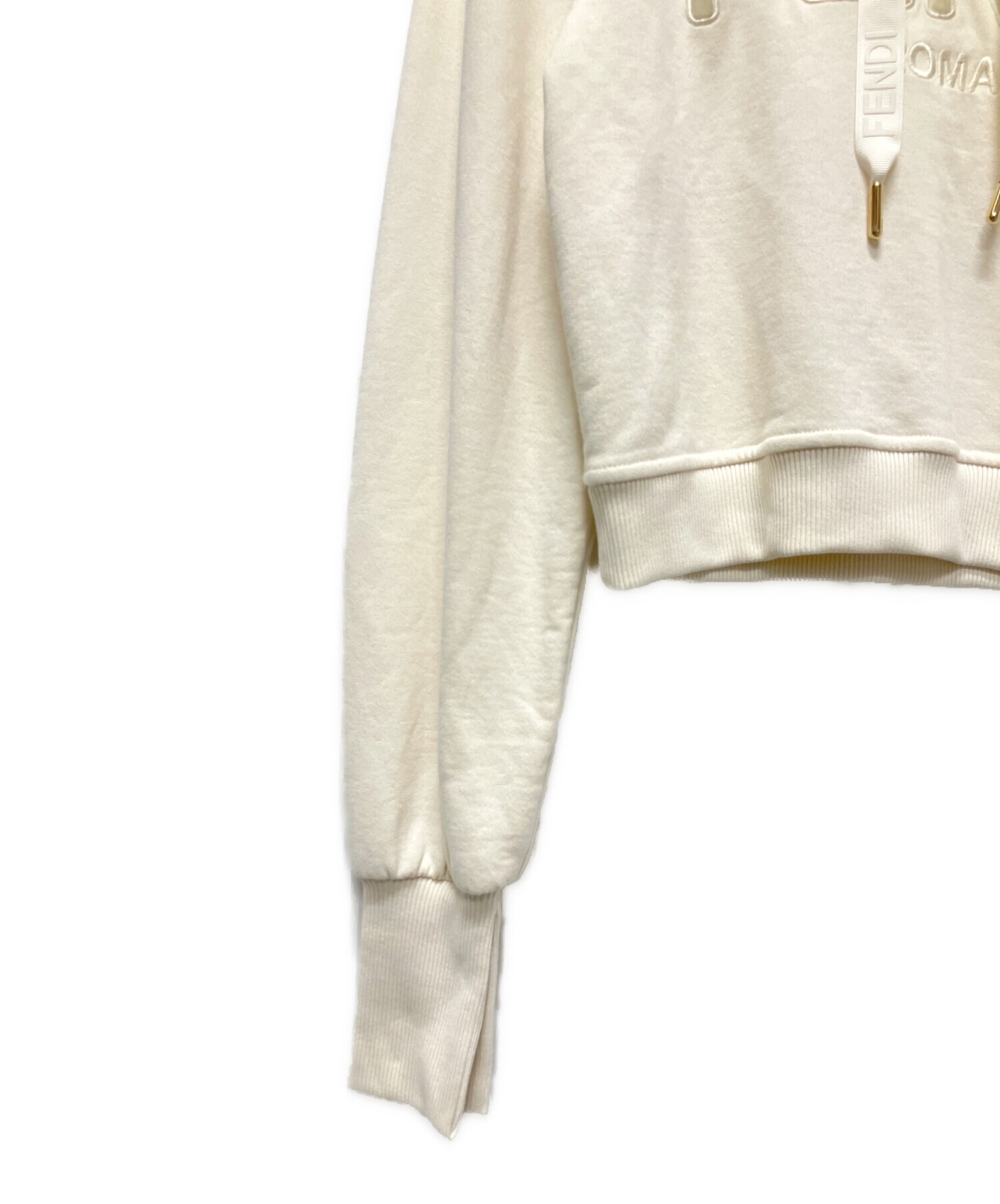 中古・古着通販】FENDI (フェンディ) クロップドロゴパーカー